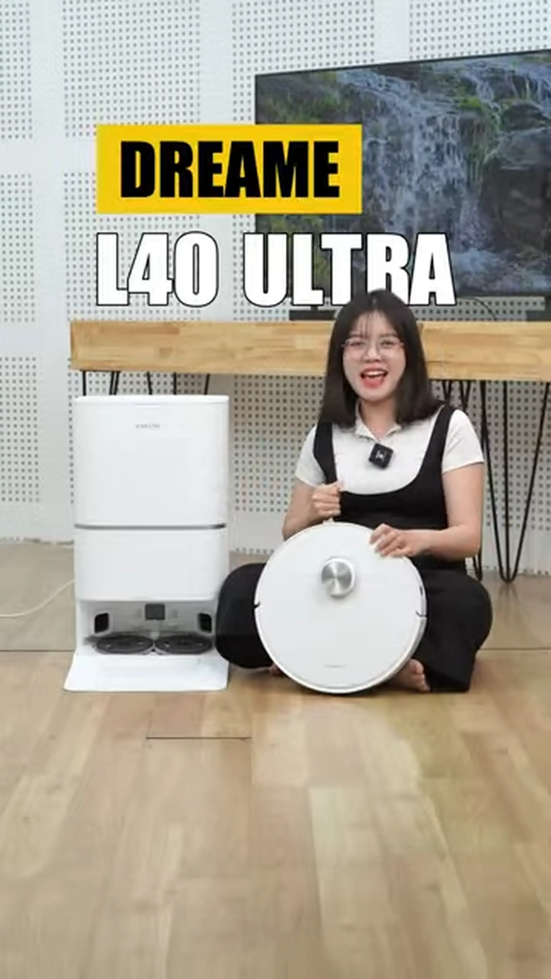 Robot hút bụi lau nhà Dreame L40 Ultra - siêu hiện đại, giá cả phải chăng