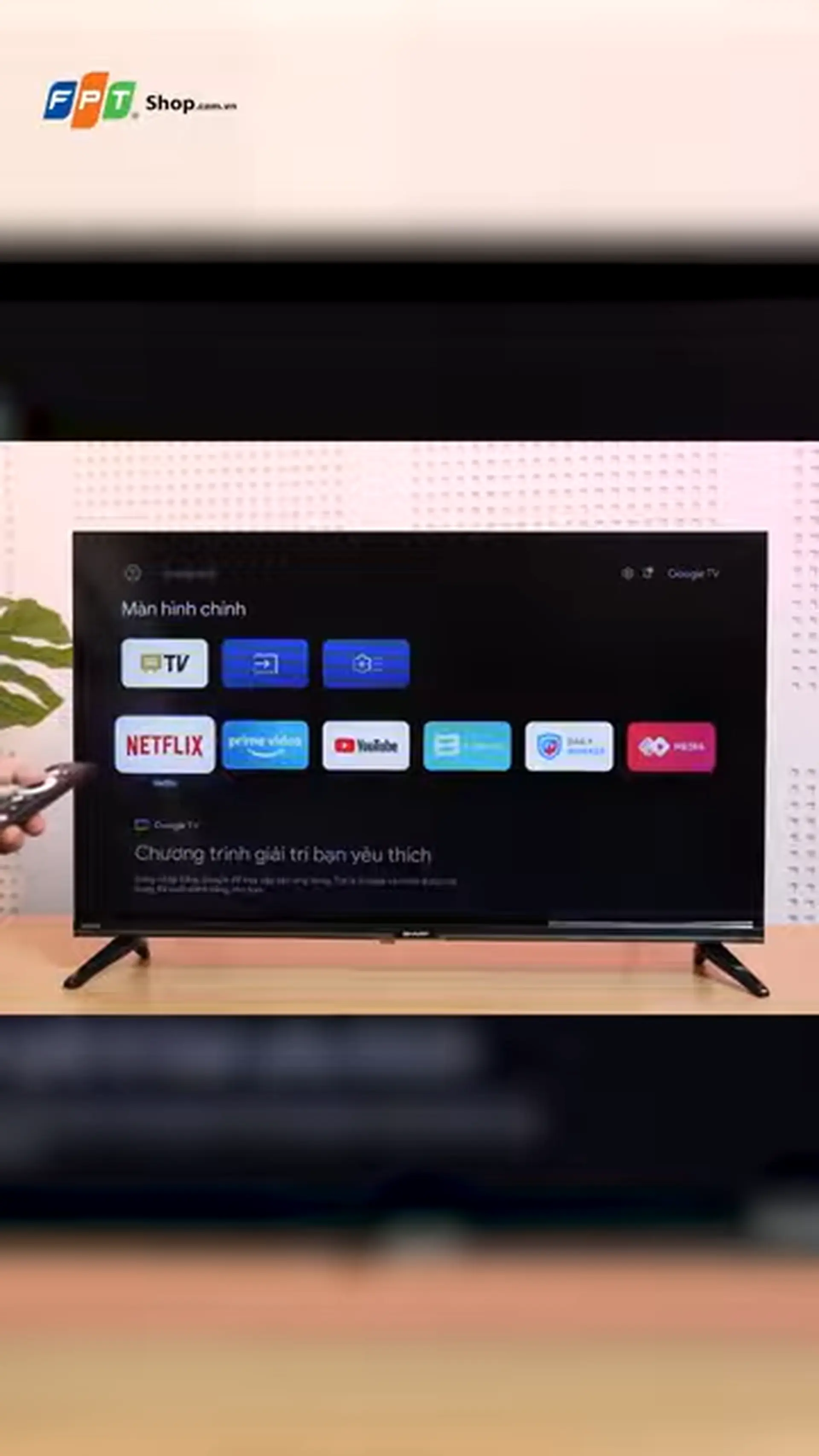 Sharp Google TV 32 inch HD 2T-C32GH3000X