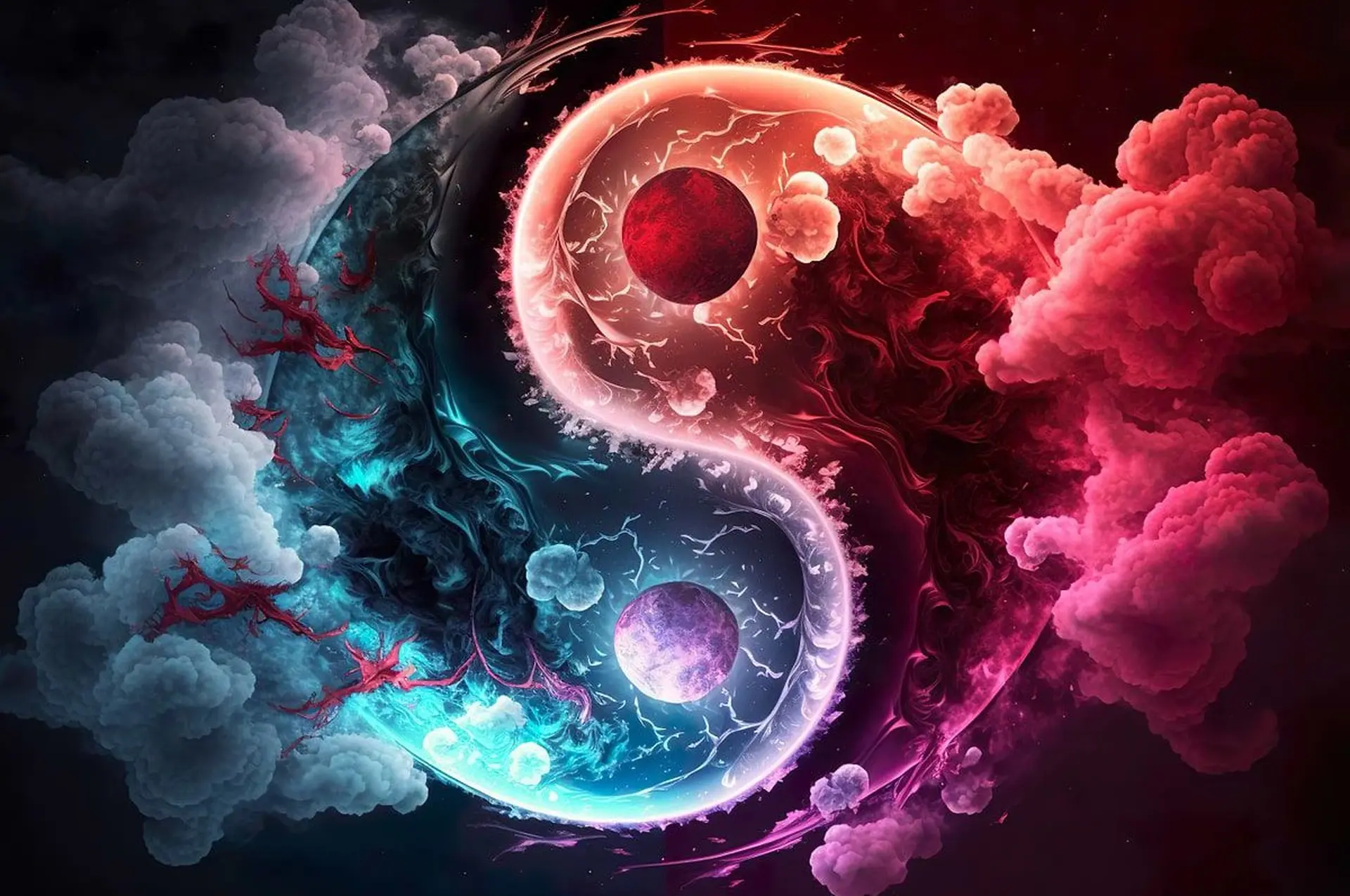 Khám phá Top 40+ hình nền Âm Dương mang lại may mắn và cân bằng cho cuộc sống