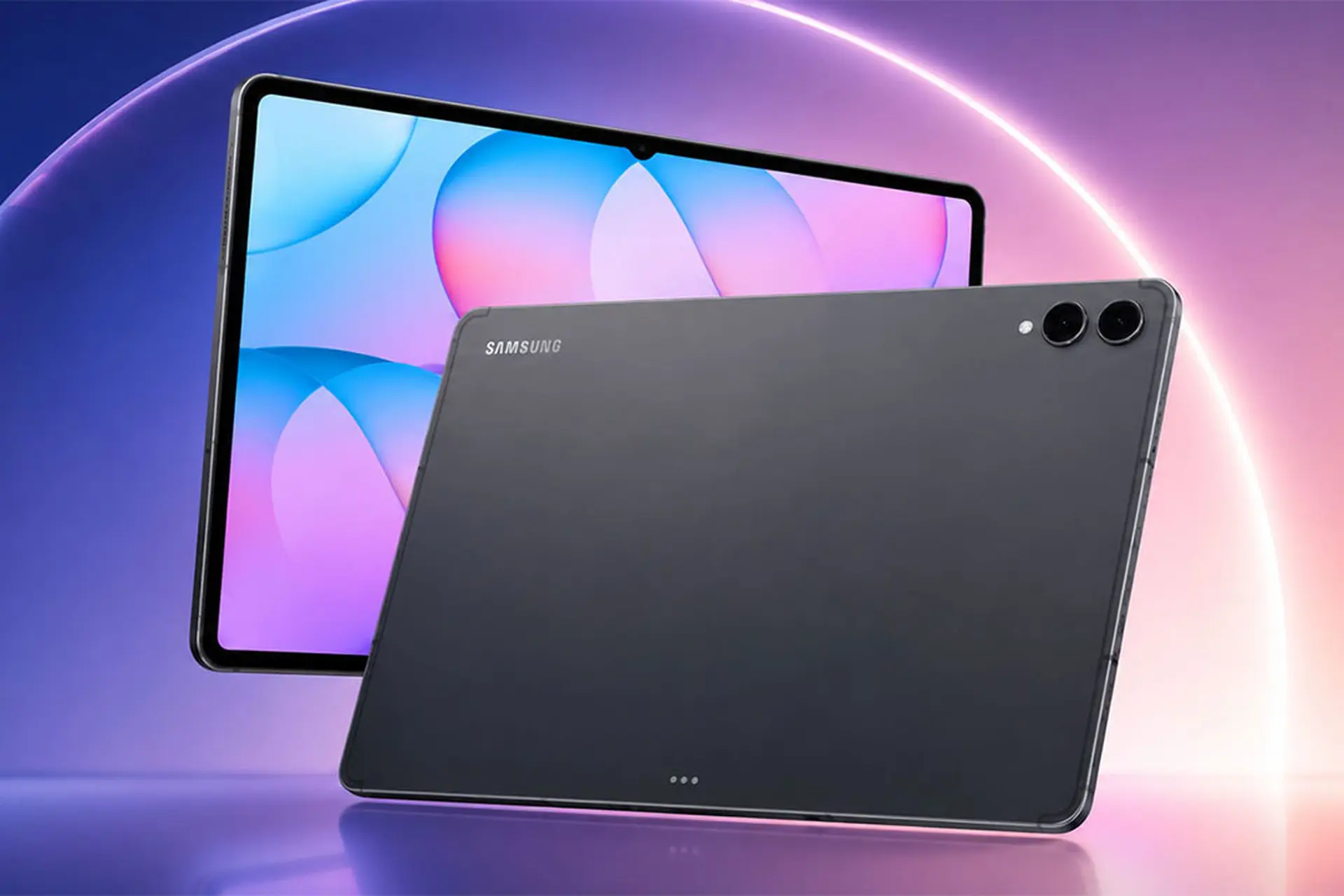 Hình nền Galaxy Tab S12 Ultra lộ sớm, thiết kế chuyển sắc hút mắt