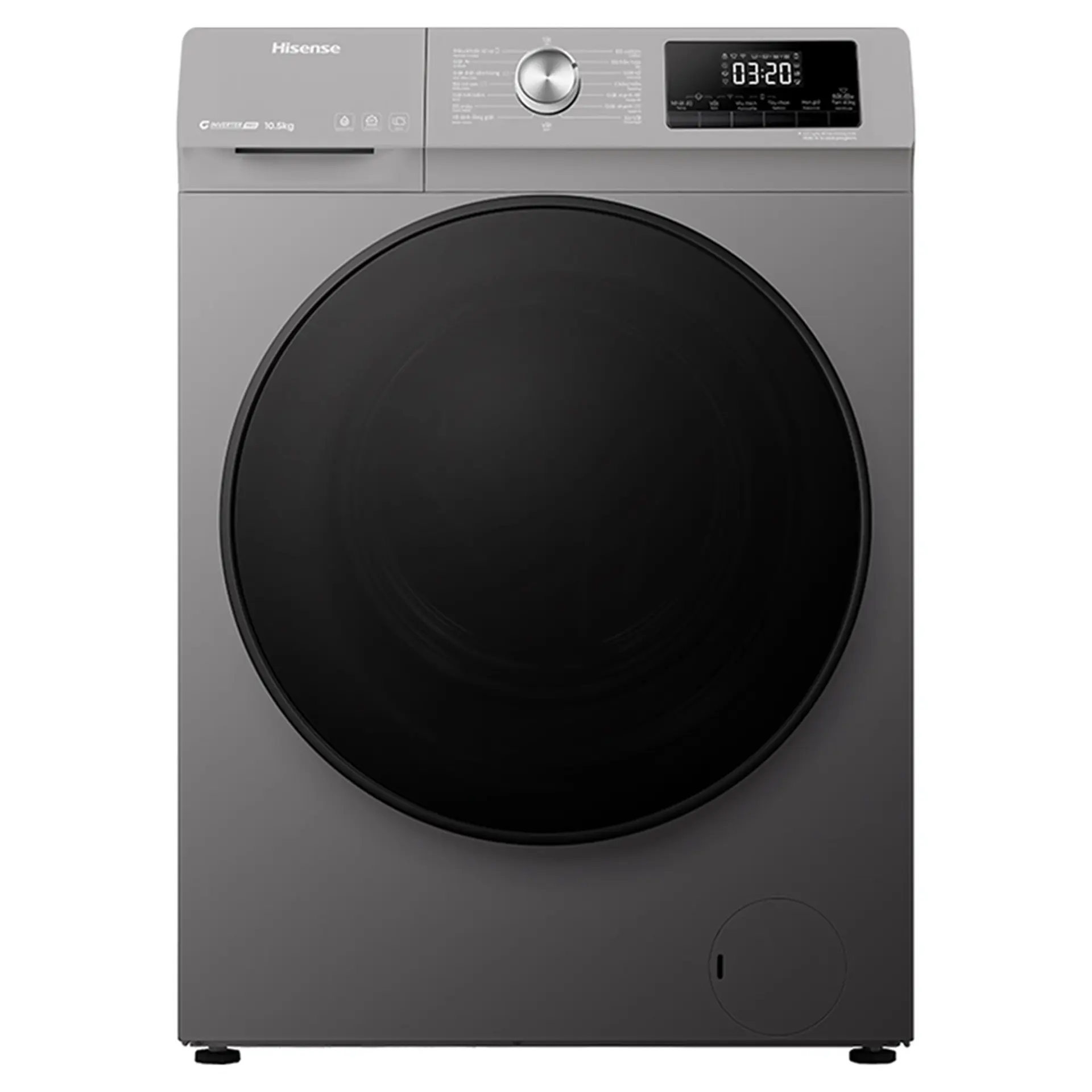 Máy giặt cửa trước Hisense Inverter 10.5 kg WFQA1043BT