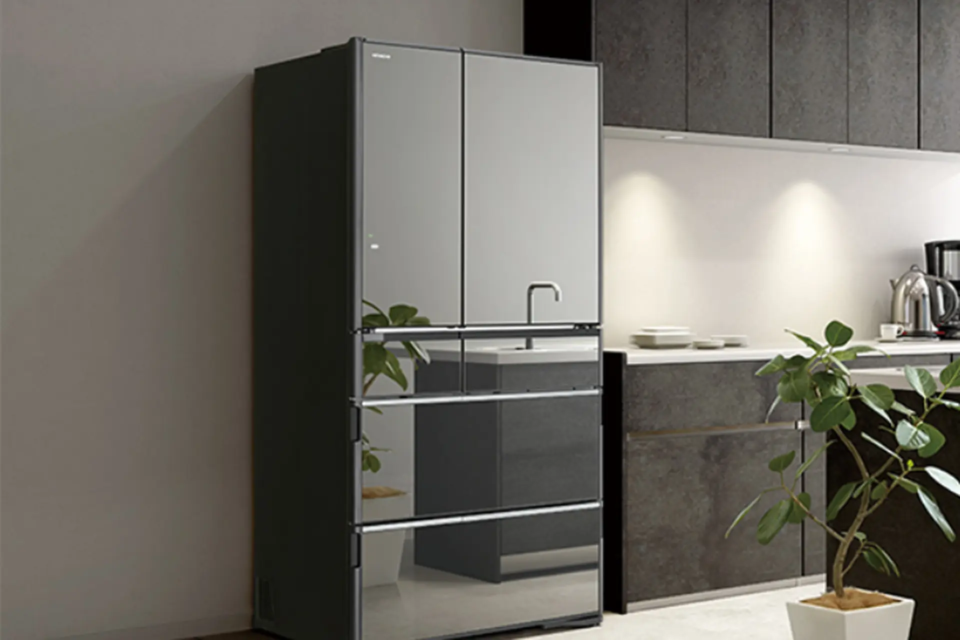 Tủ lạnh Hitachi R-WXC74S: Sang trọng, thông minh và tiện lợi cho gia đình hiện đại