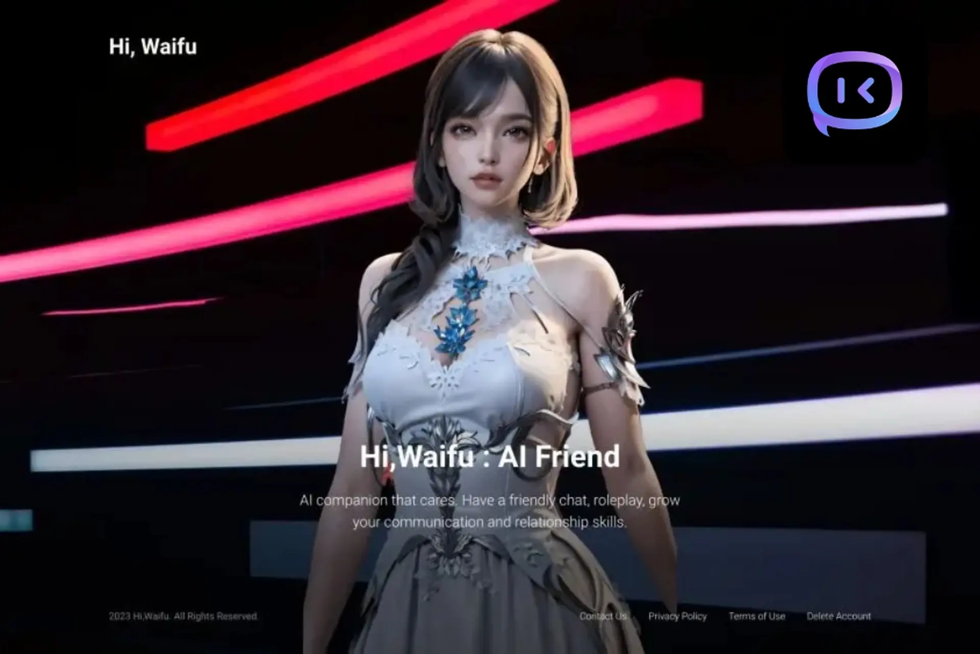 Tất tần tật về HiWaifu -  ứng dụng AI mang lại trải nghiệm trò chuyện và nhập vai có 1-0-2