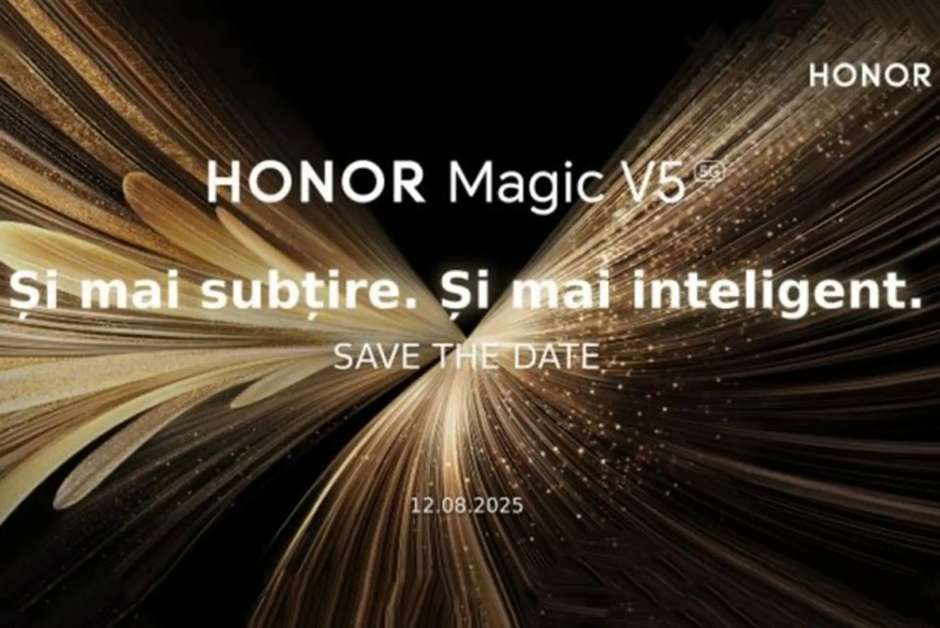 HONOR Magic V5 chính thức ra mắt tại Romania vào ngày 12 tháng 8