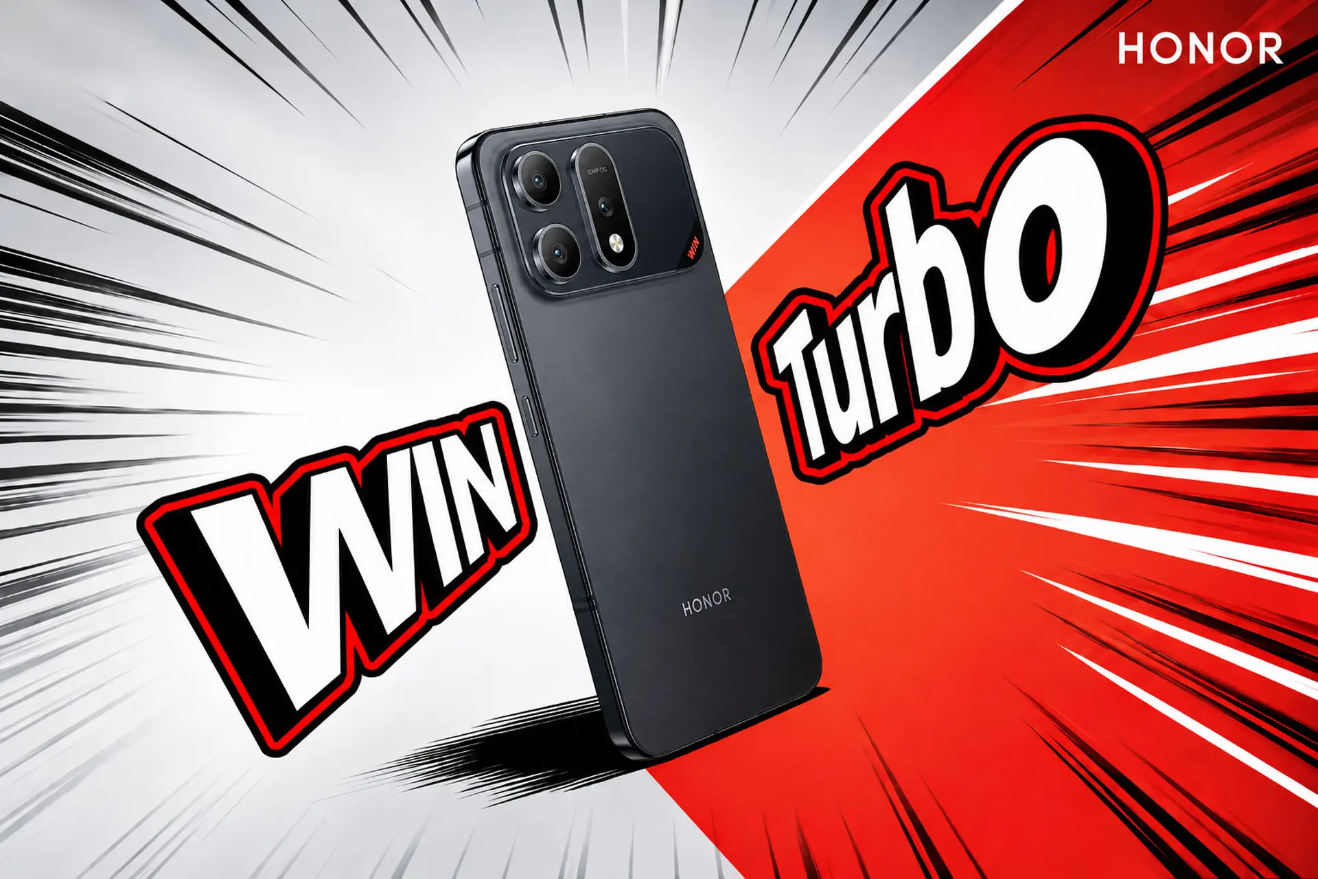 HONOR WIN Turbo gây sốt với pin 10.000 mAh, thiết kế gọn, chơi game liên tục hơn 14 giờ