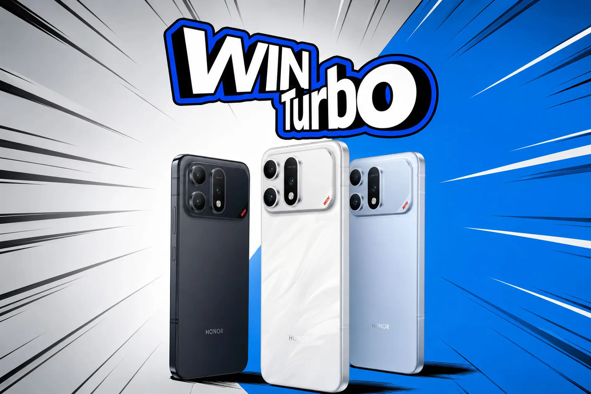 HONOR WIN Turbo ra mắt với pin 10.000 mAh nhưng vẫn mỏng chỉ 7,98 mm
