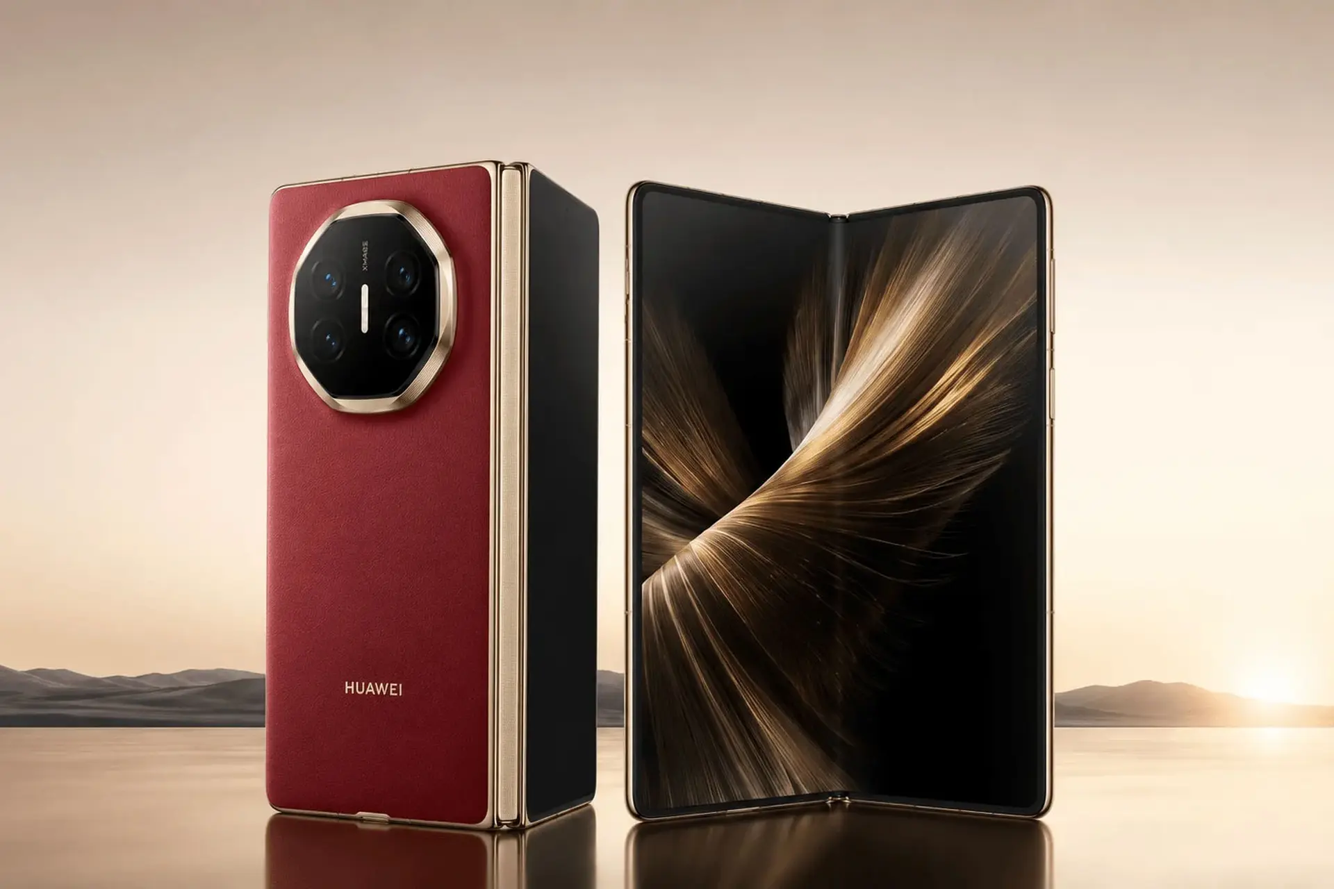 HUAWEI Mate X8 lộ loạt nâng cấp mới: Màn hình gập lớn hơn, pin vượt 6.000 mAh, camera 50 MP