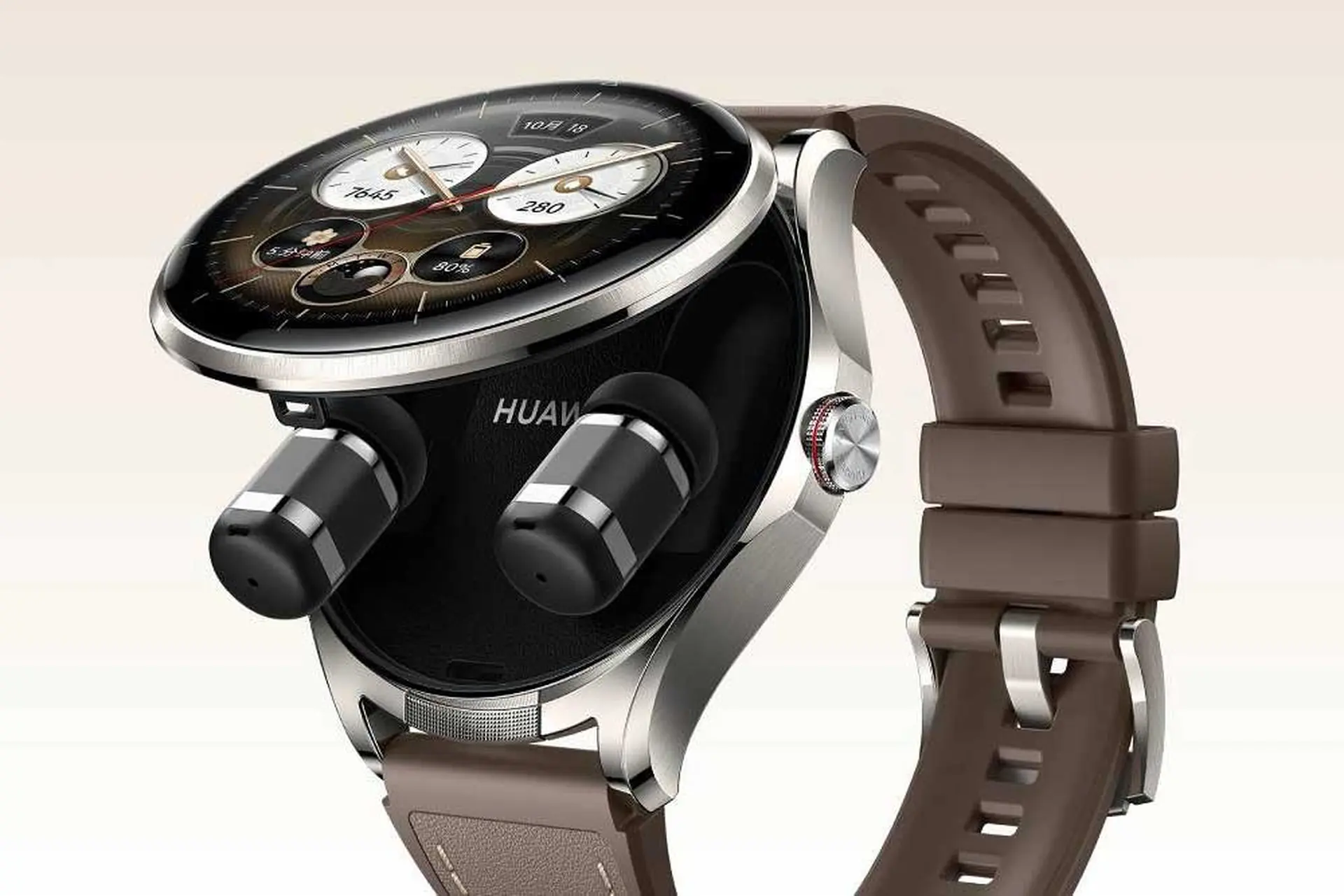 HUAWEI Watch Buds 2 ra mắt, tích hợp tai nghe trong thân máy, màn hình sáng 3.000 nit
