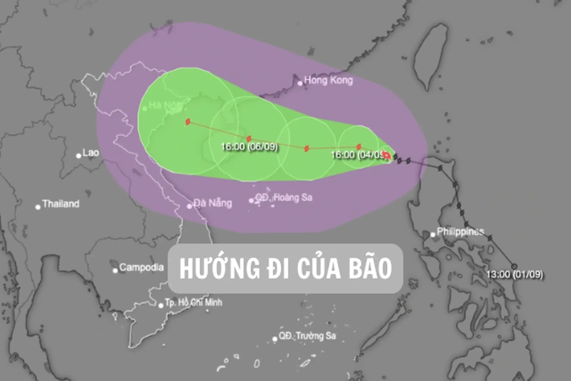 Hướng đi của bão luôn khó đoán nhưng bạn hoàn toàn có thể nắm rõ nếu biết những điều đơn giản này