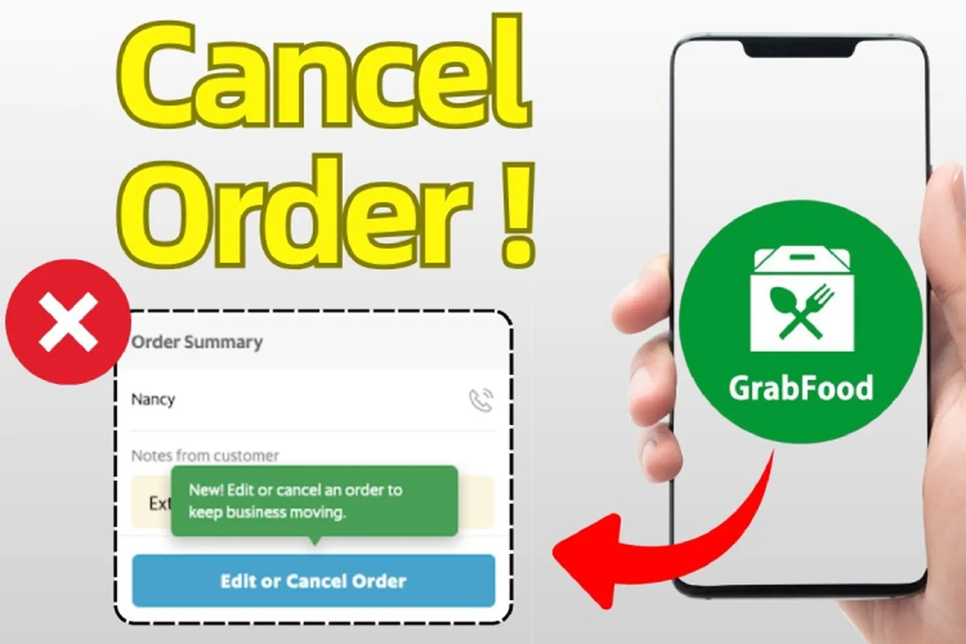 Hủy đơn Grab Food như thế nào? Hướng dẫn chi tiết các bước và lưu ý cần biết