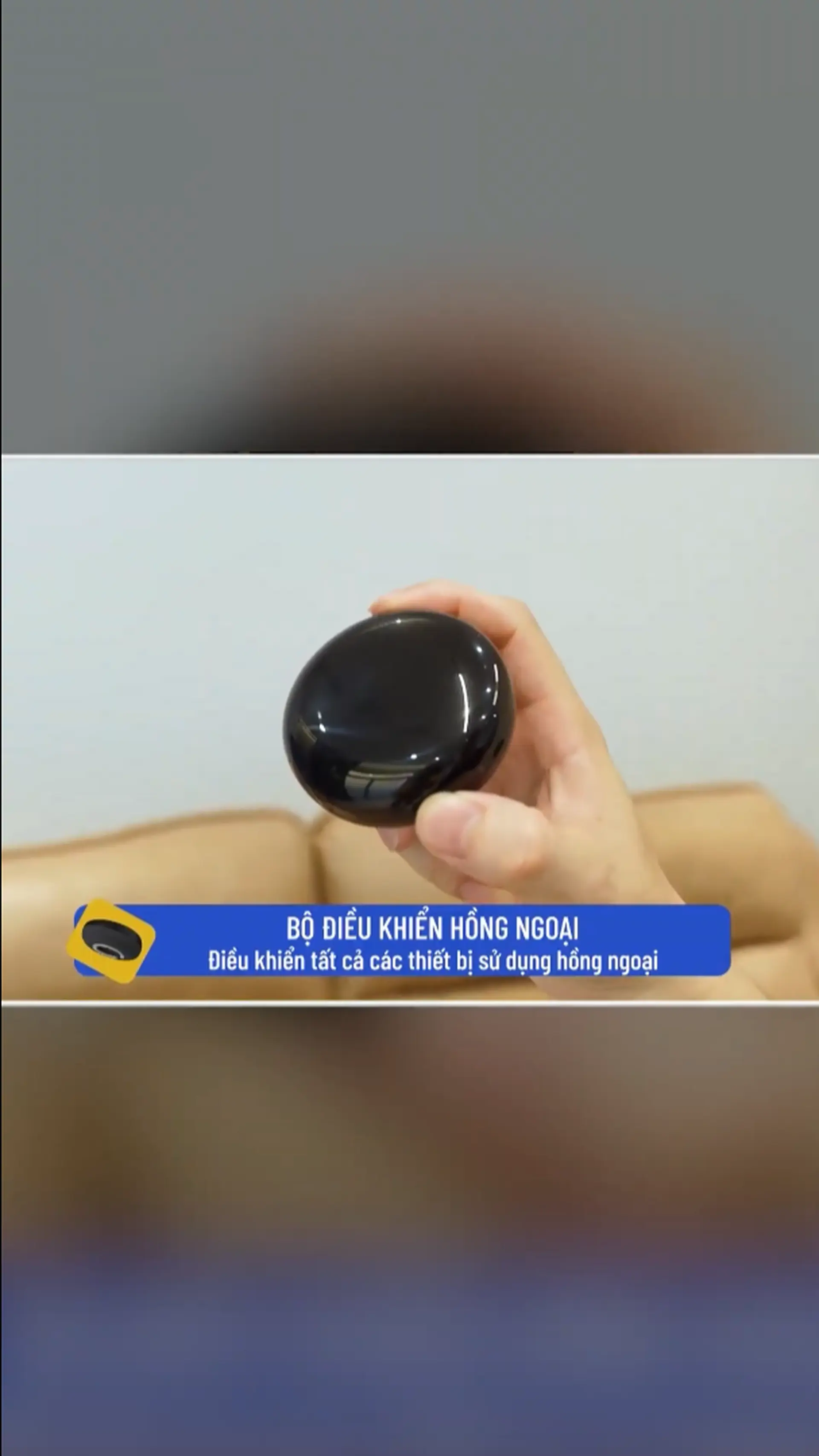 Bộ điều khiển hồng ngoại FPT Smart Home: Thiết kế nhỏ gọn, dễ dàng cầm nắm và điều khiển!!!