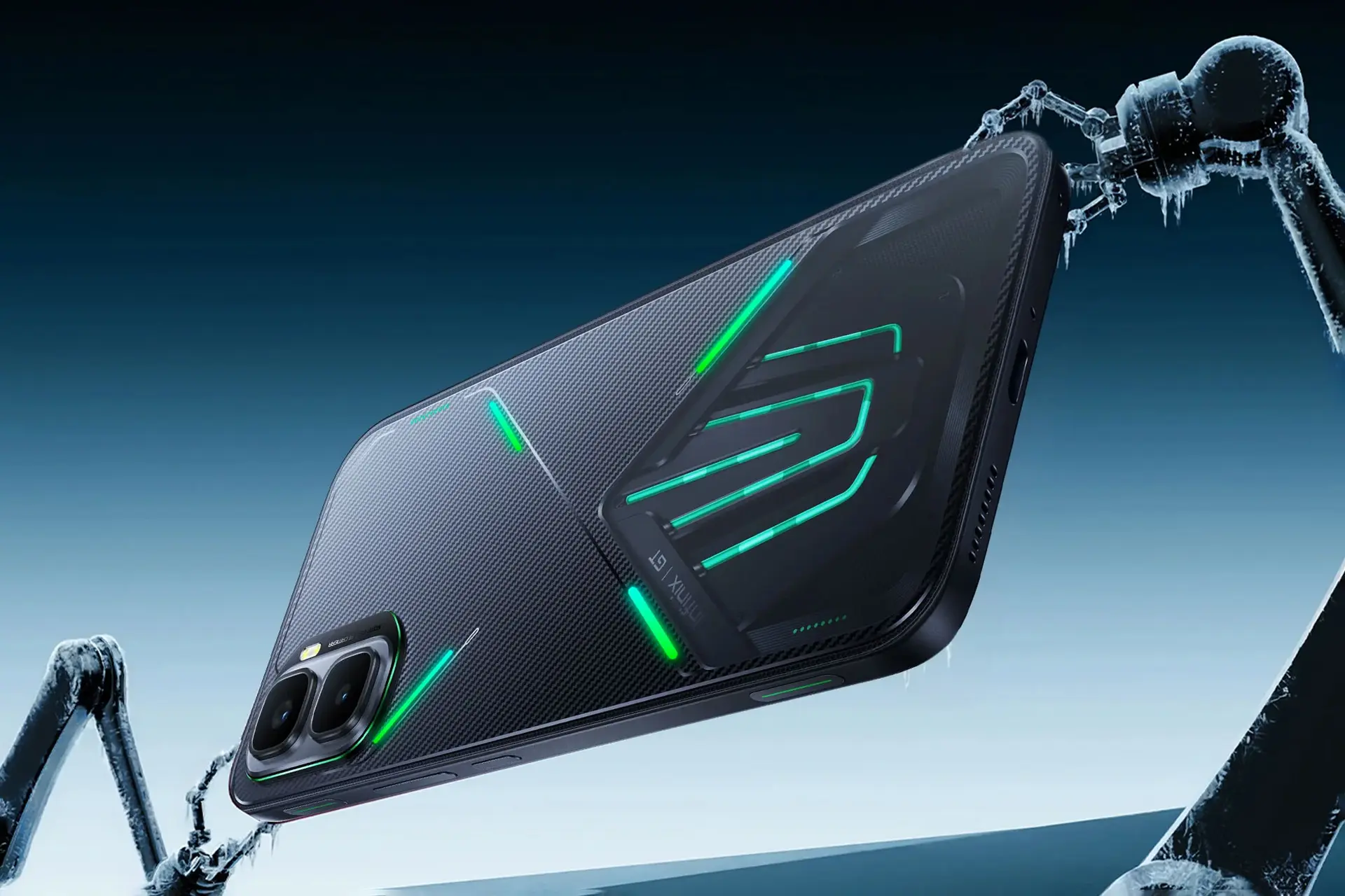 Infinix GT 50 Pro ra mắt: Tản nhiệt chất lỏng, phím trigger và loạt tính năng dành cho game thủ