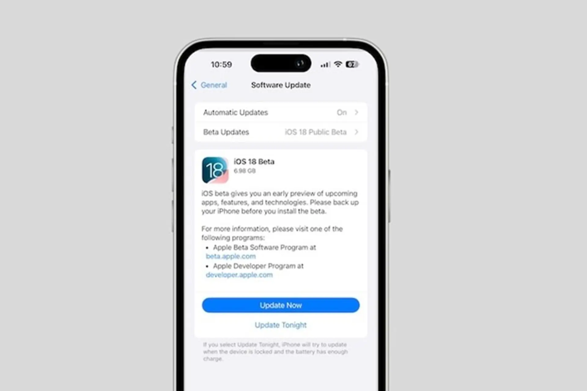Apple chính thức phát hành bản Public beta đầu tiên cho iOS 18 và iPadOS 18, trải nghiệm ngay!