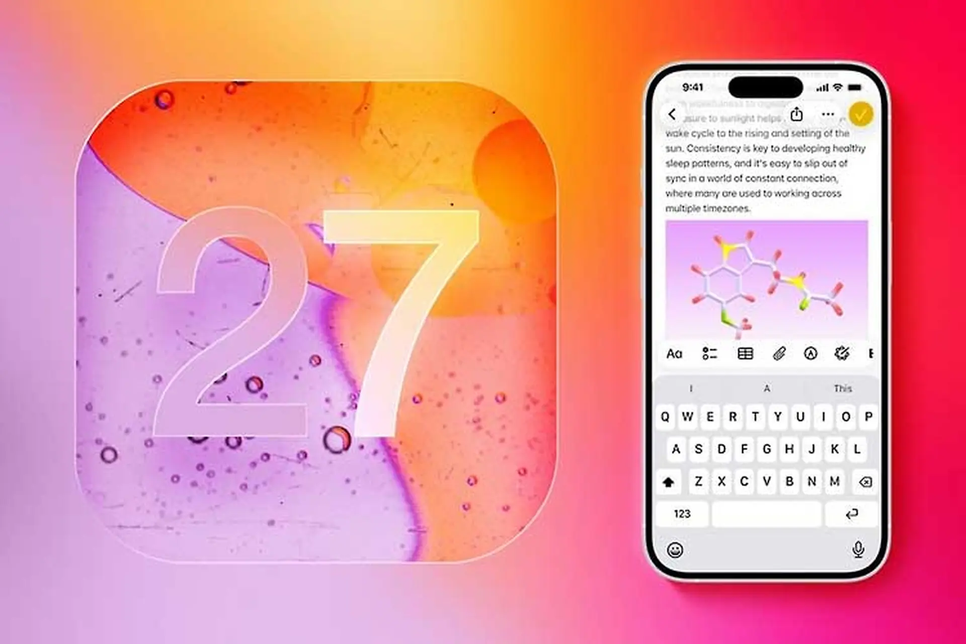 iOS 27 có thể nâng cấp bàn phím iPhone theo hướng hỗ trợ viết nhờ AI