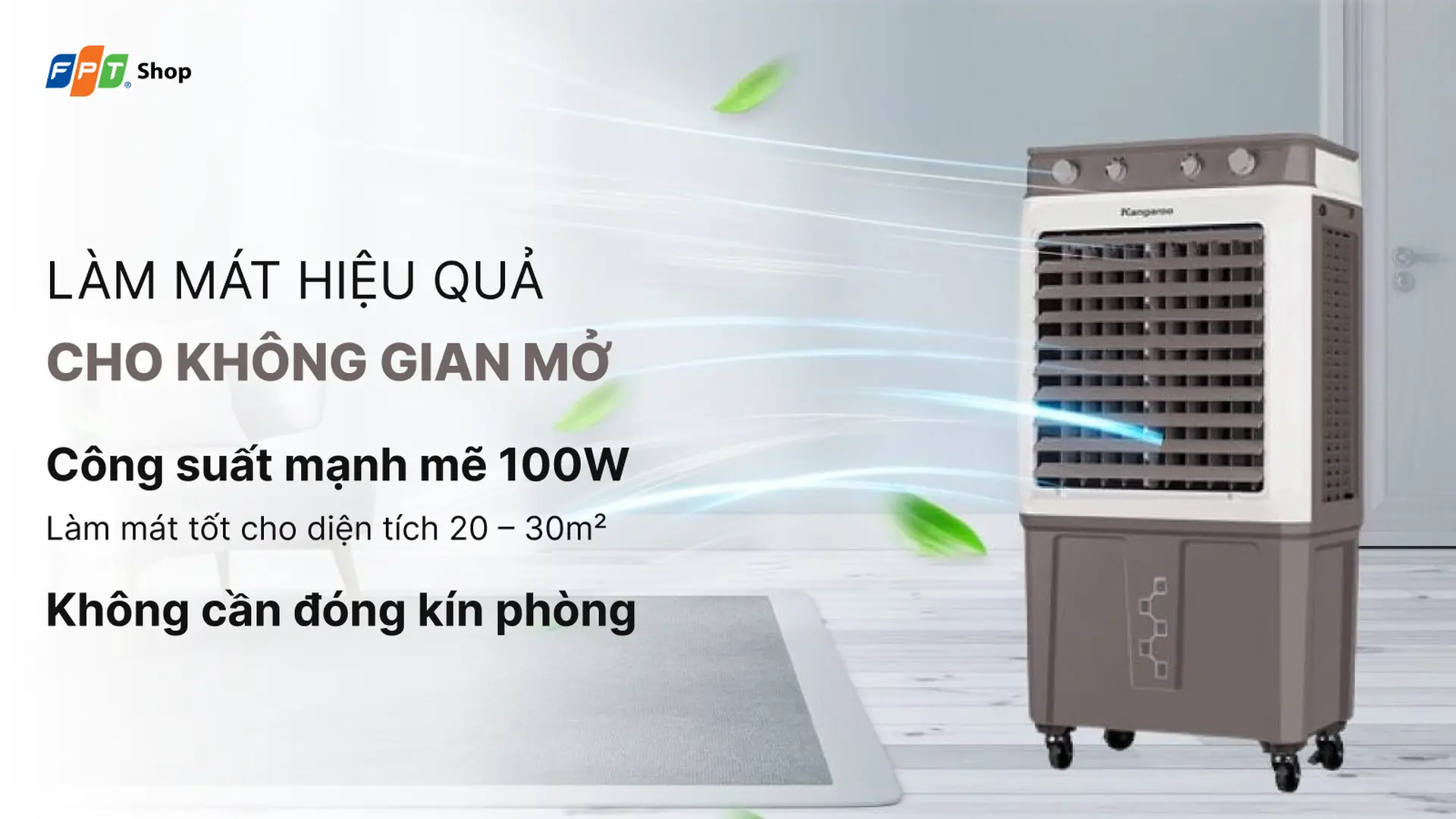 Quạt điều hoà Kangaroo KG50F92 100W