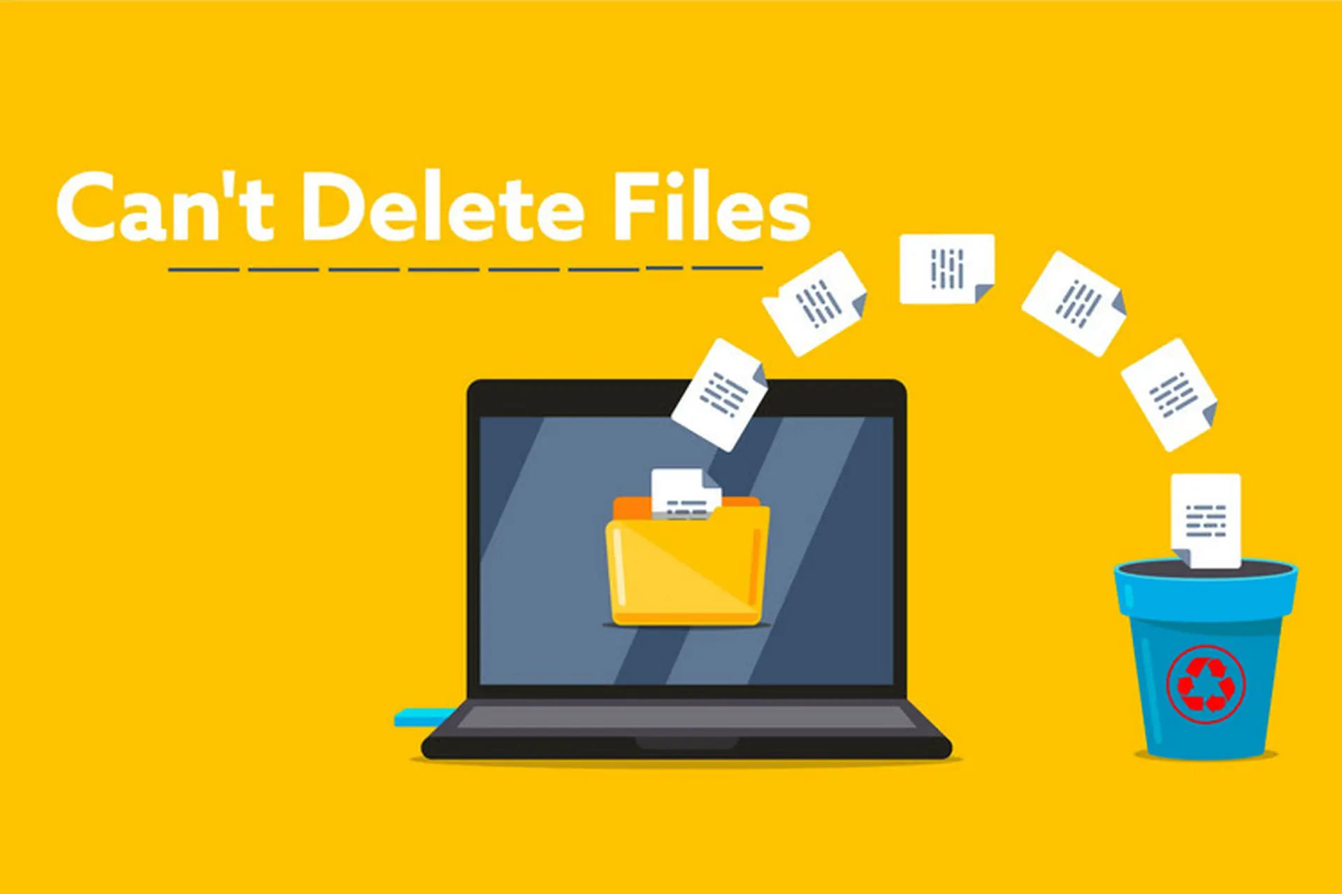 Không xóa được file trong ổ cứng: Chia sẻ 8 giải pháp giải quyết vấn đề ngay lập tức