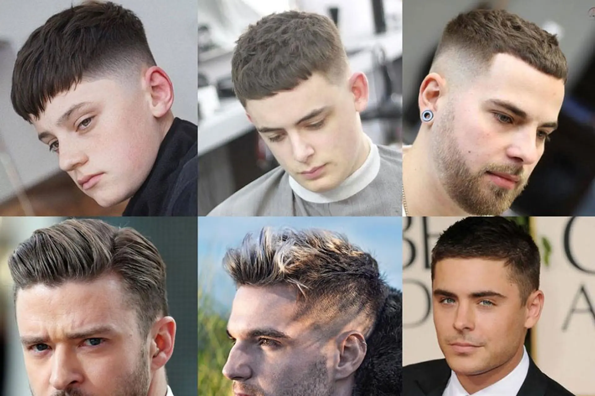 Gợi ý các kiểu tóc đẹp cho mặt tròn nam đang được barber khuyên chọn nhiều nhất năm nay