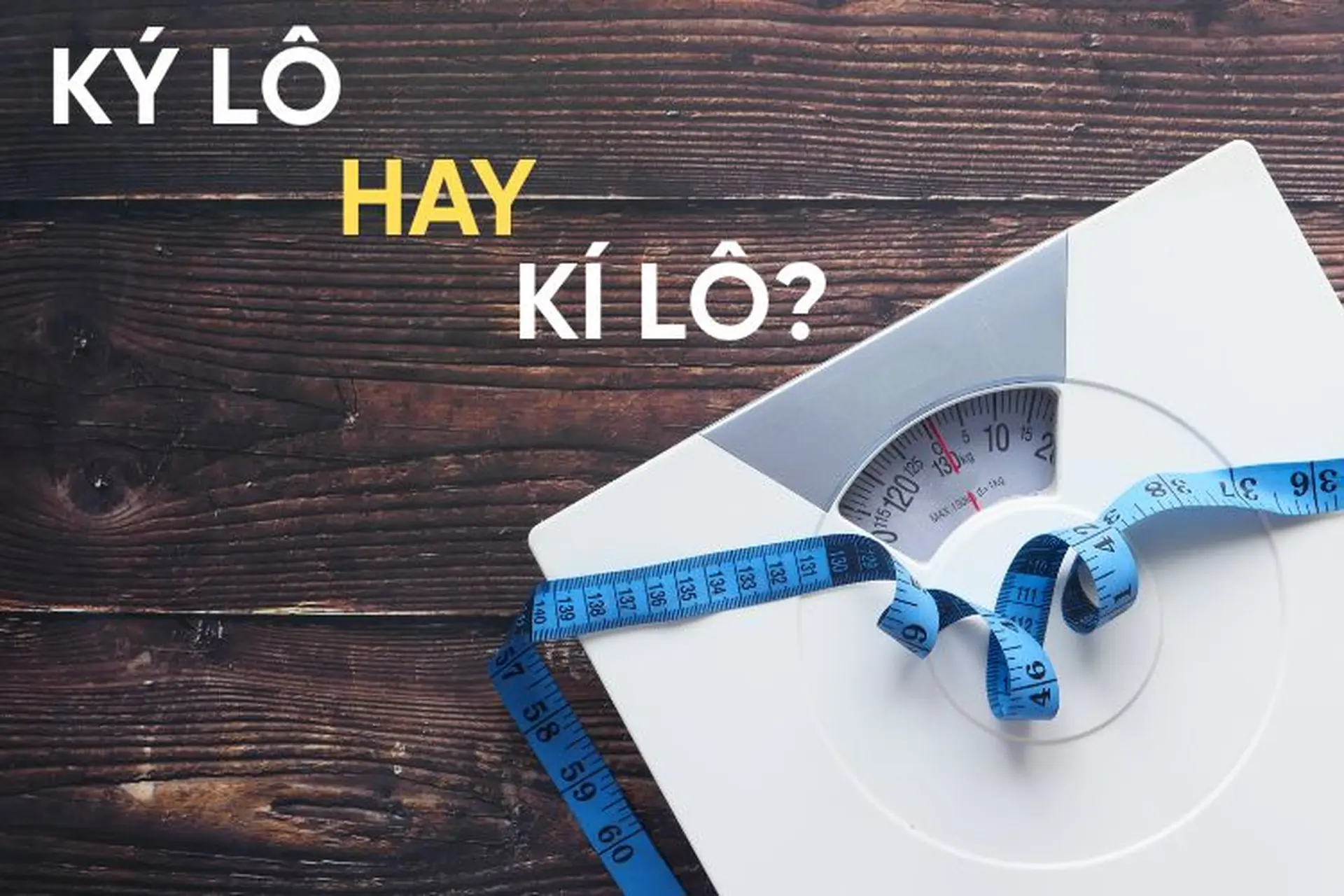 Ký lô hay kí lô? Giải thích chuẩn chính tả i – y và cách dùng đúng trong tiếng Việt