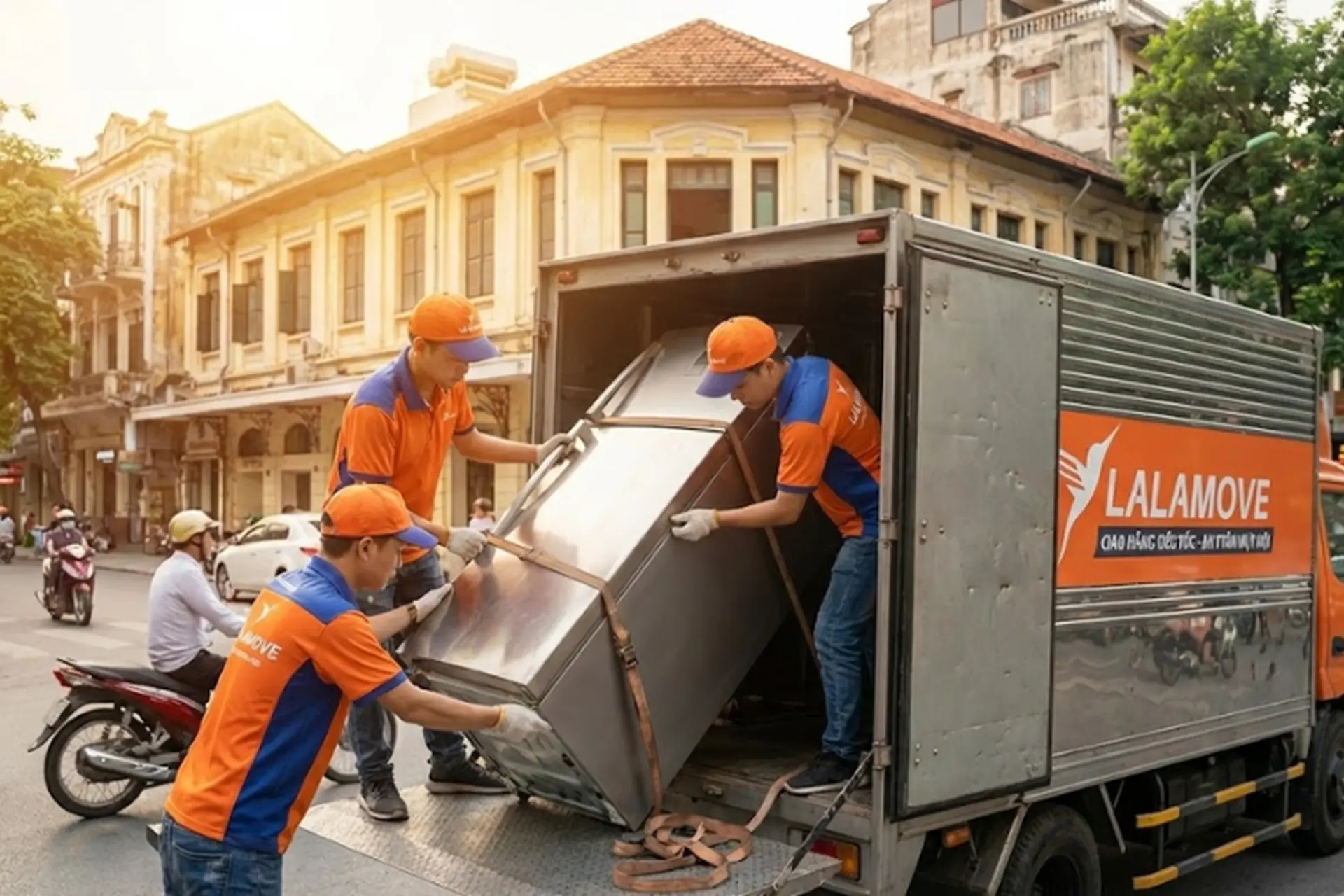 Lalamove có chở tủ lạnh không? Những điều cần lưu ý để vận chuyển tủ lạnh an toàn