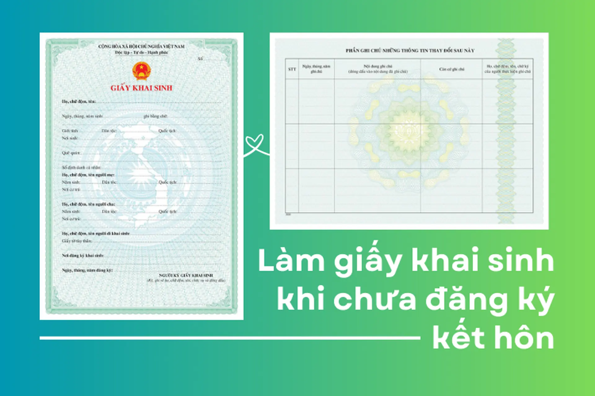 Liệu có thể làm giấy khai sinh cho con khi chưa đăng ký kết hôn hay không? Thủ tục thế nào?