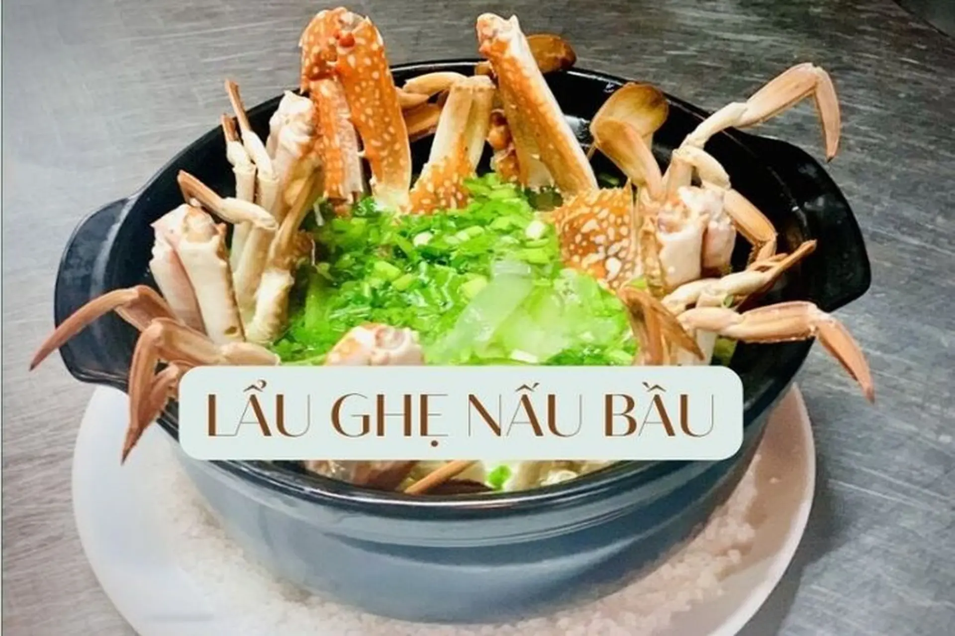 Cách làm lẩu ghẹ nấu bầu đơn giản ngay tại nhà, món ăn thanh mát, bổ dưỡng tốt cho sức khỏe