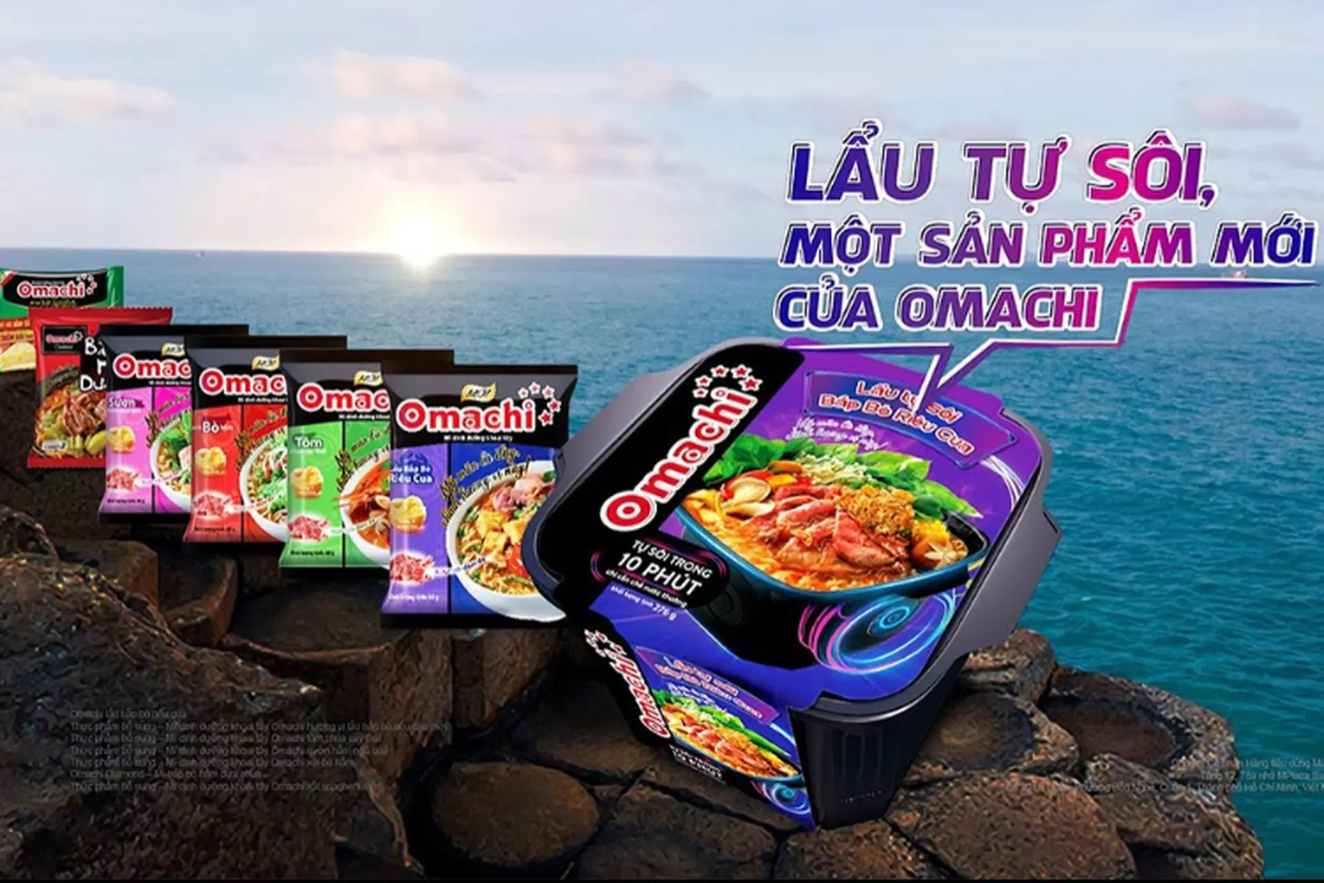 Lẩu tự sôi Omachi – Món ăn hot giúp bạn thỏa mãn cơn thèm lẩu ngay tại nhà và tiết kiệm thời gian