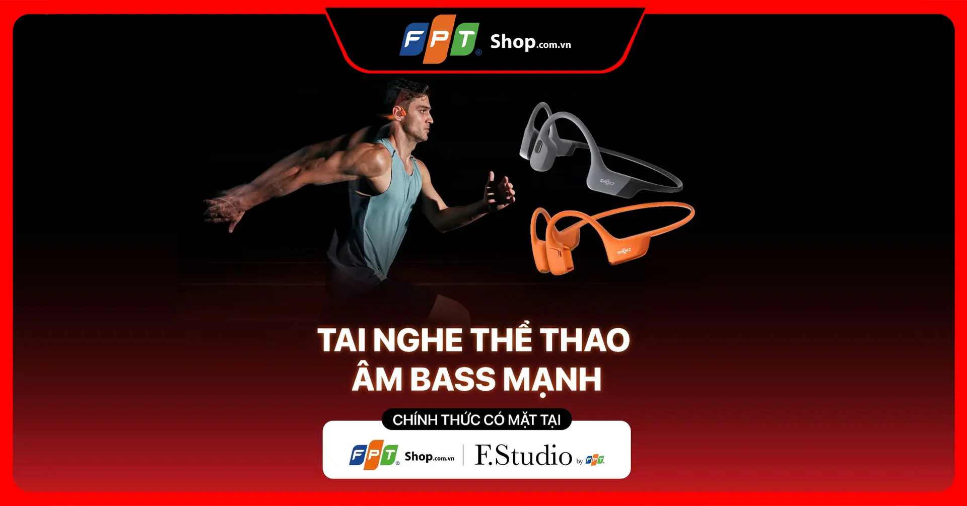 SHOKZ CHÍNH THỨC CÓ MẶT TẠI FPT SHOP & F.STUDIO