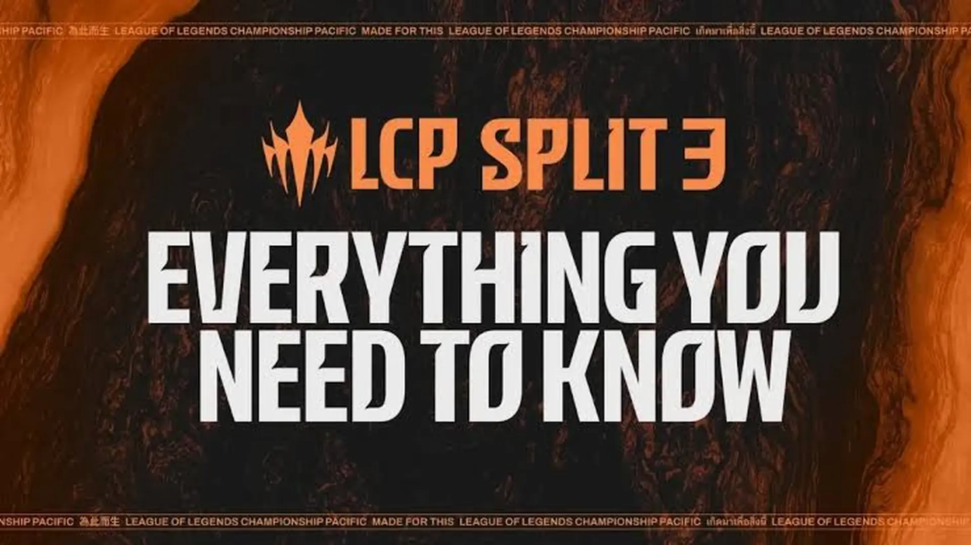 LCP Split 3: Lịch thi đấu chi tiết từng tuần kèm cập nhật kết quả trận đấu