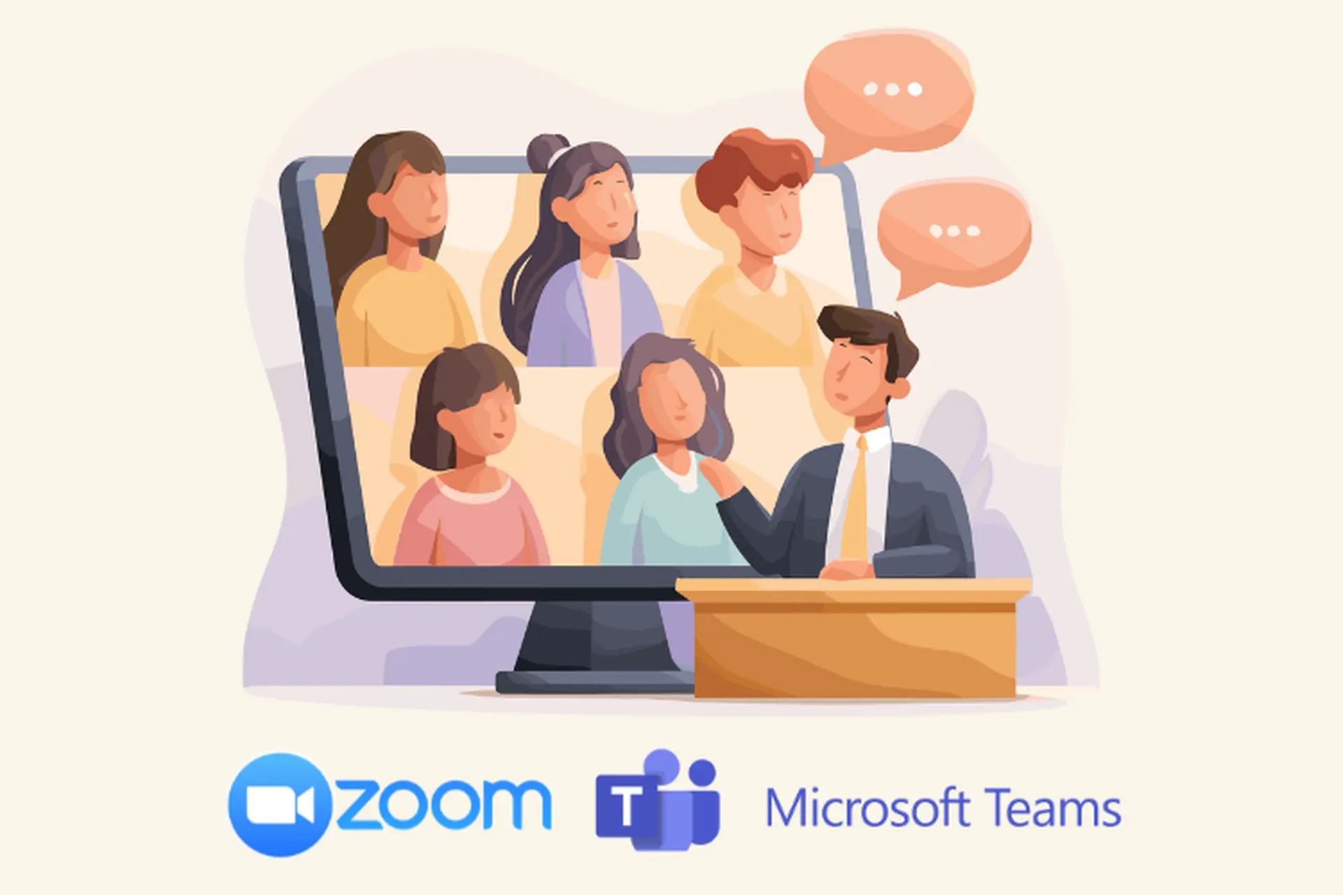 Cách lên lịch họp vào 1 giờ chiều nay trên các nền tảng Zoom, Microsoft Teams