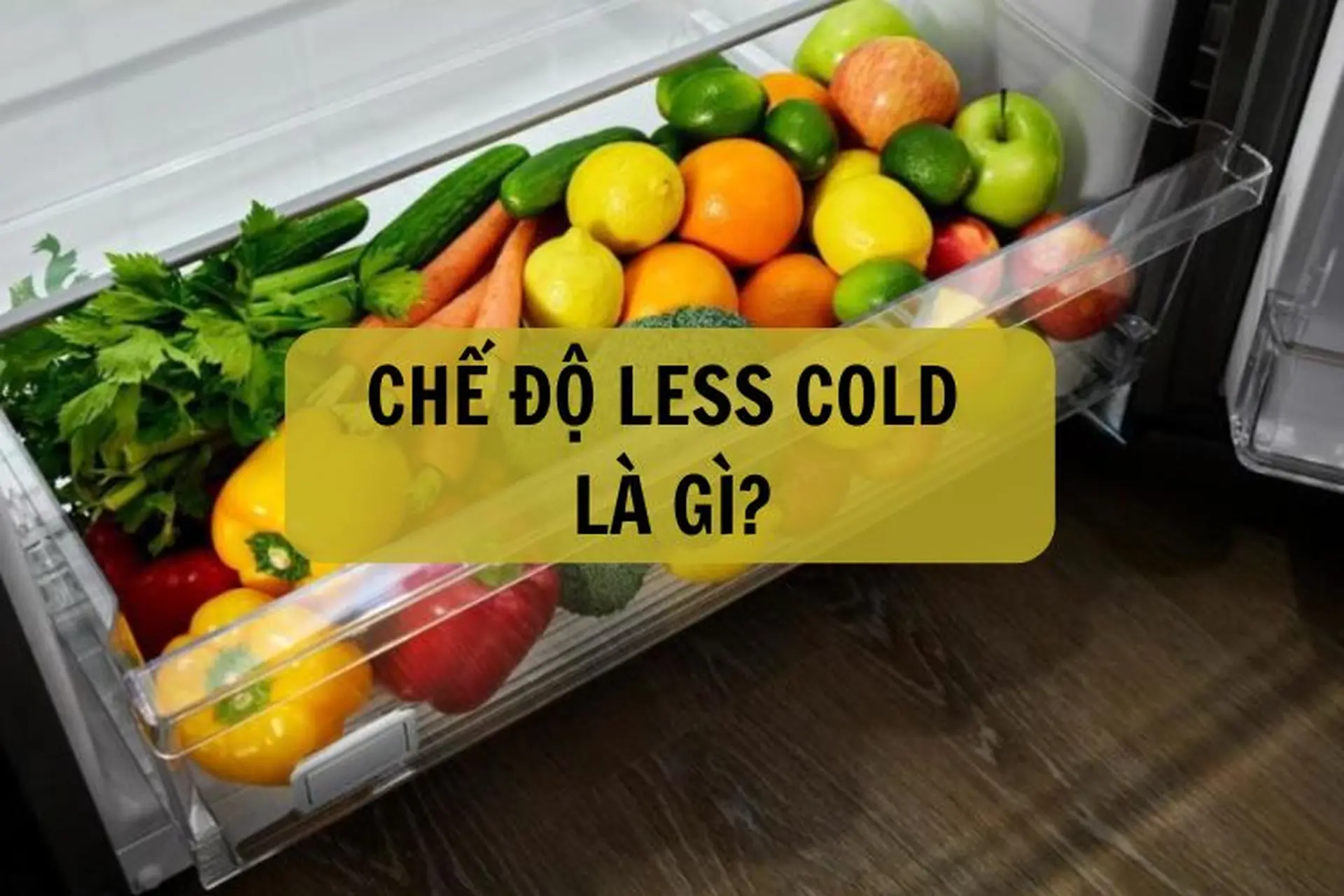 Tìm hiểu Less Cold là gì trong tủ lạnh? Hướng dẫn sử dụng chế độ Less Cold hiệu quả