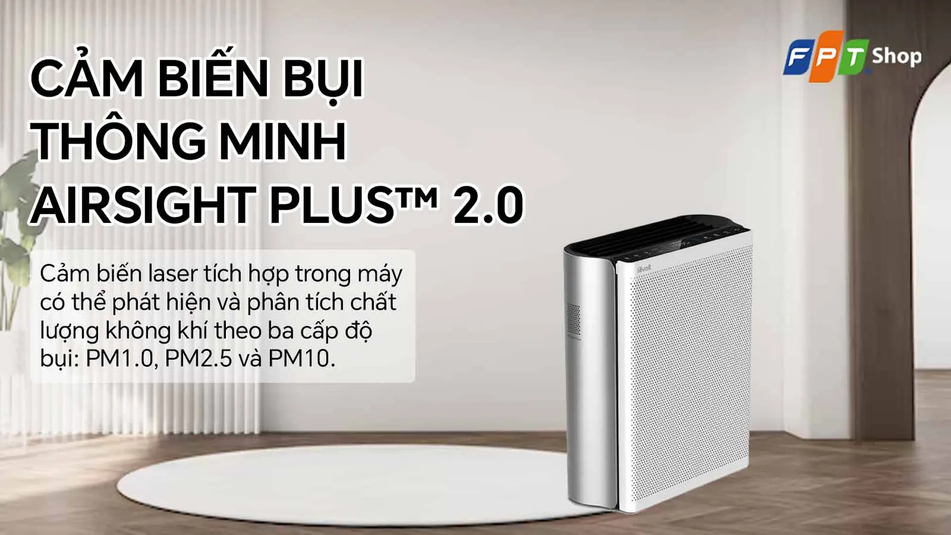 Máy lọc không khí Levoit Everest Air 70W