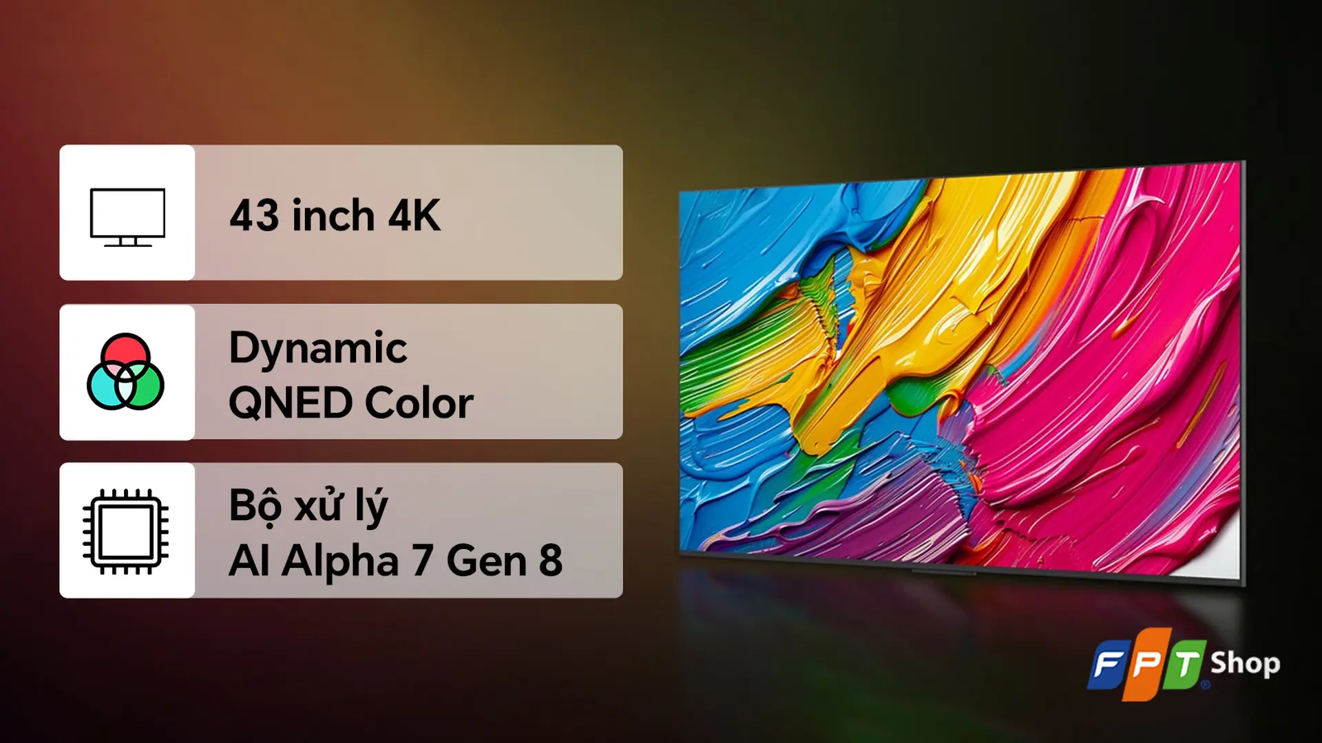 LG Smart TV QNED 43 inch 4K 43QNED80ASA