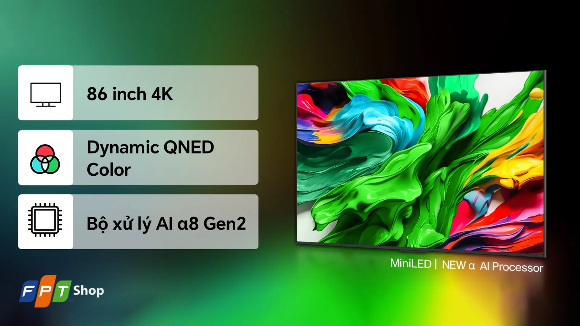 LG Smart TV QNED AI 65 inch 4K 65QNED86ASA
