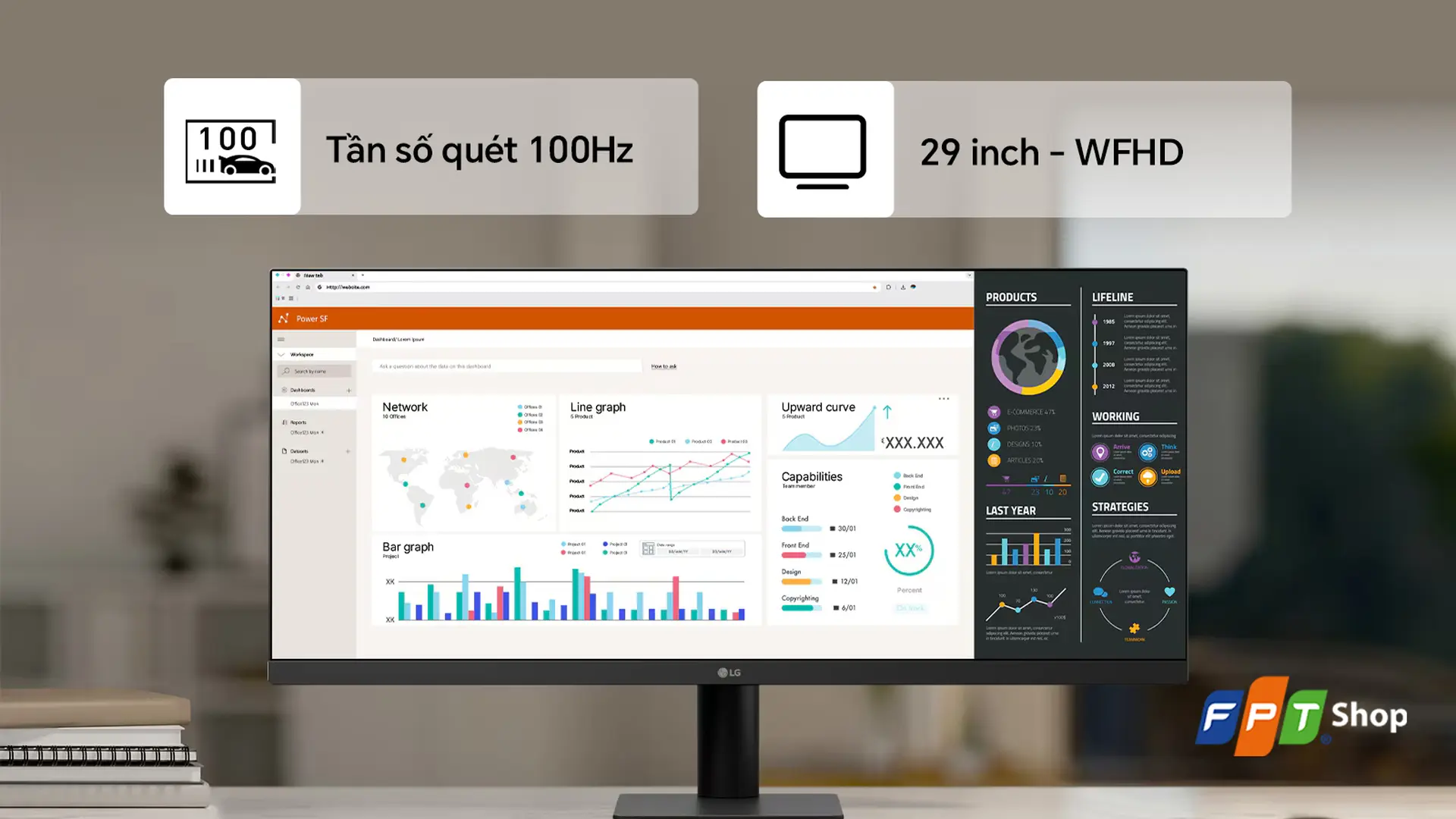 LG UltraWide 29U511A-B.ATV 29 inch/WFHD/IPS/100 Hz