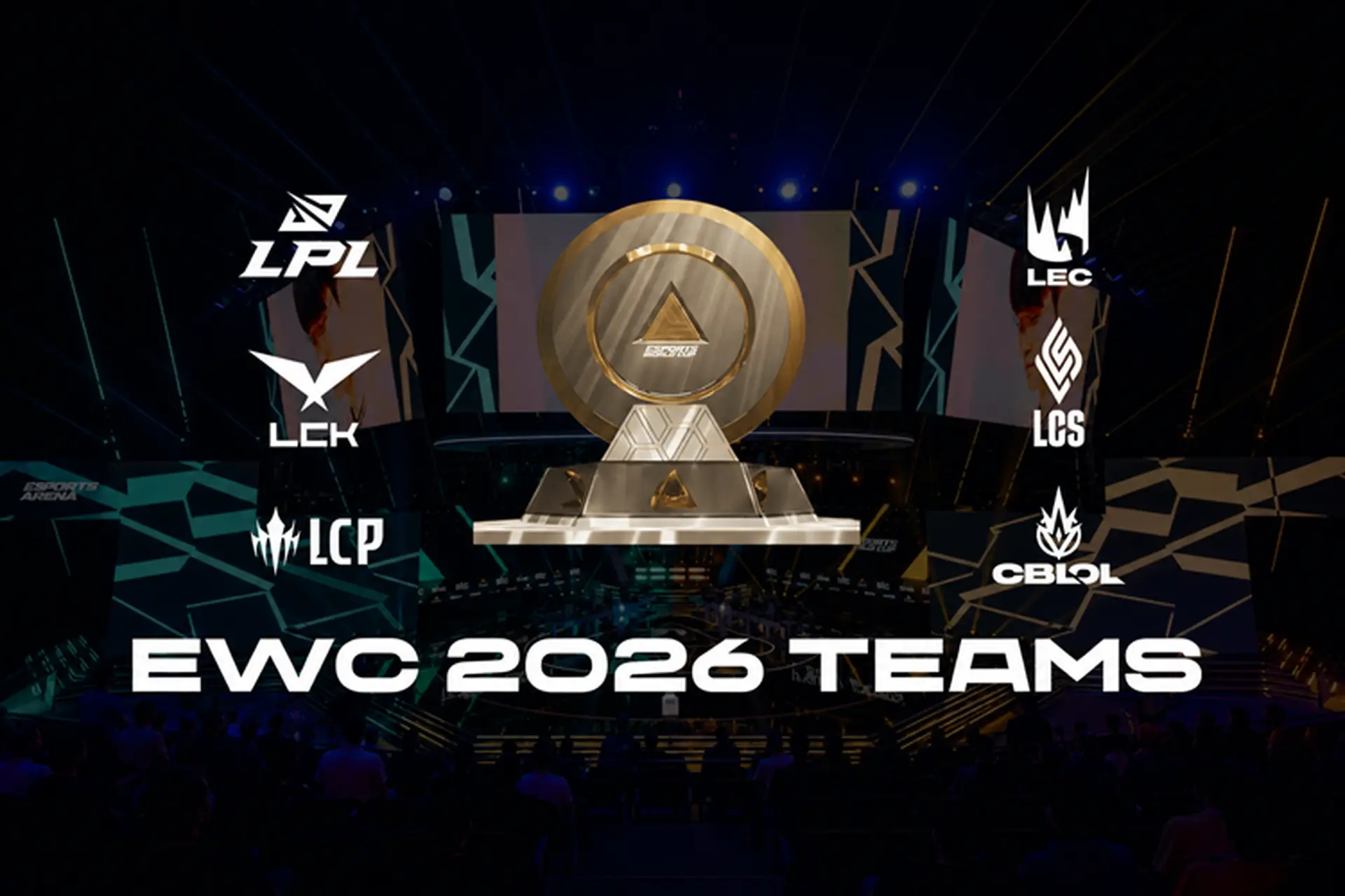 Lịch thi đấu EWC 2026 LOL mới nhất: Kết quả vòng loại và danh sách đội tham dự