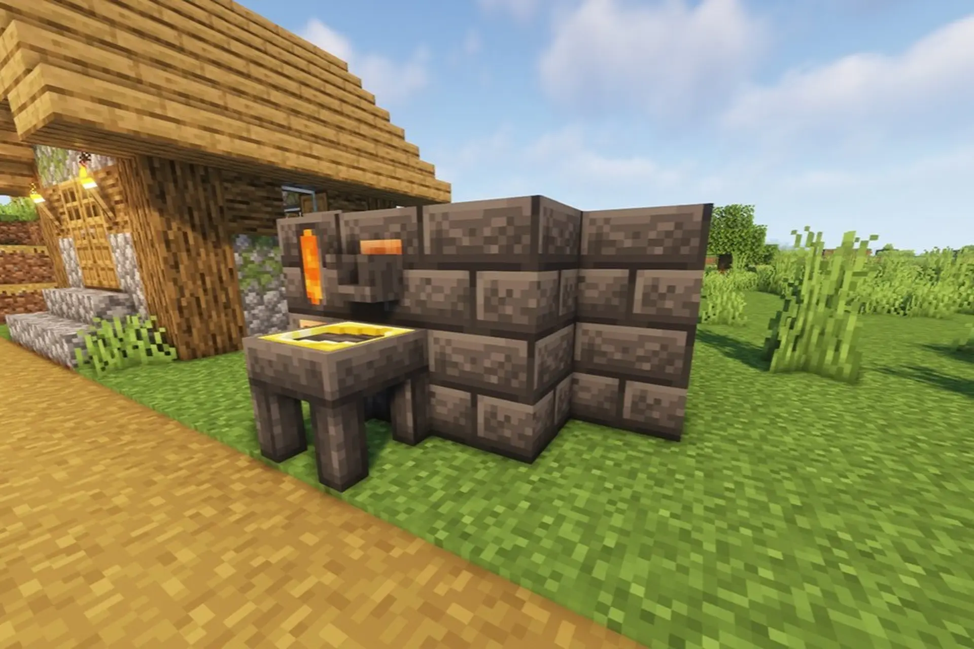 Hướng dẫn xây lò luyện kim Minecraft cho người mới: Bí quyết nhân đôi tài nguyên