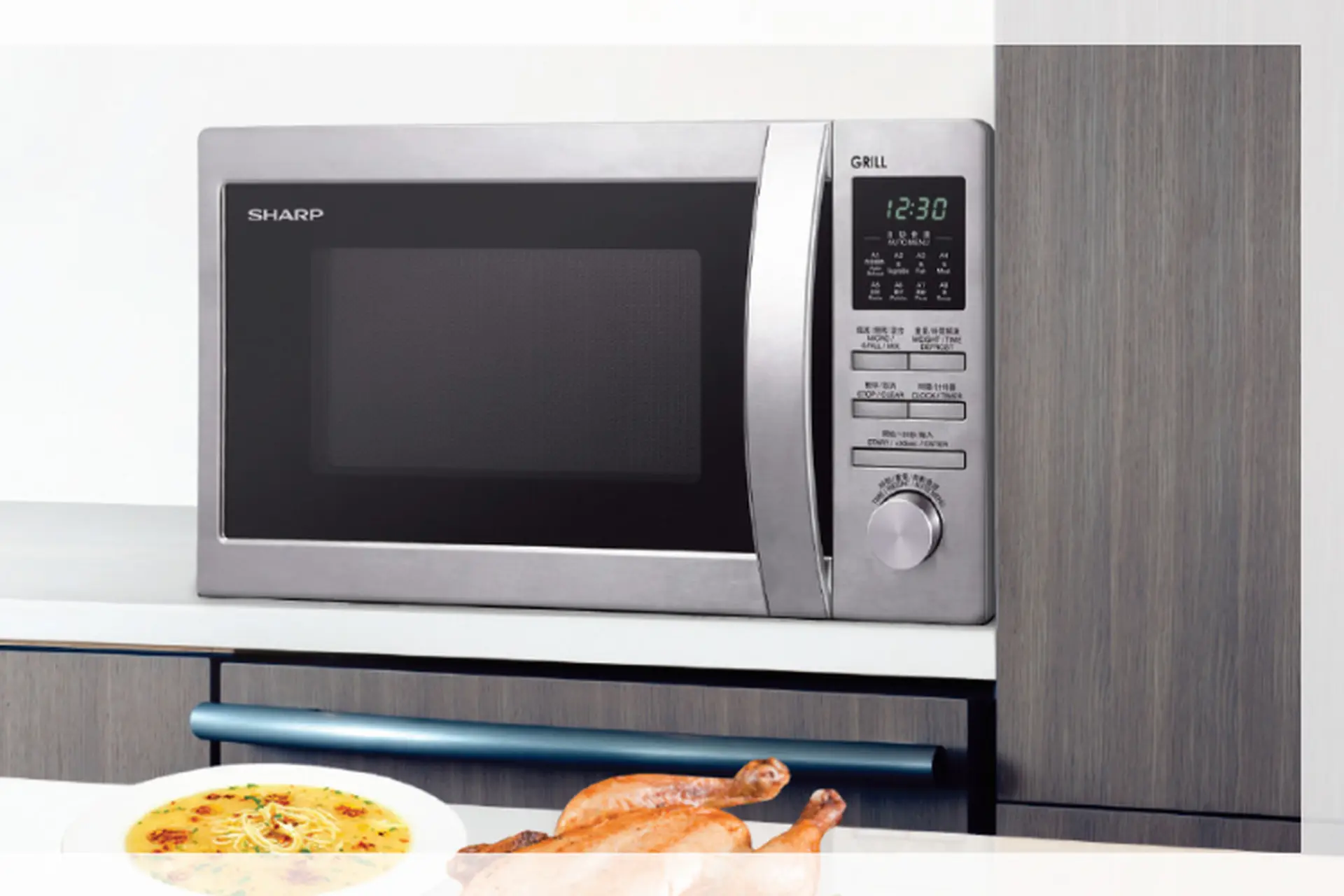 Lò vi sóng Sharp 800W có nướng được không? Top những lò vi sóng Sharp 800W trang bị chức năng nướng