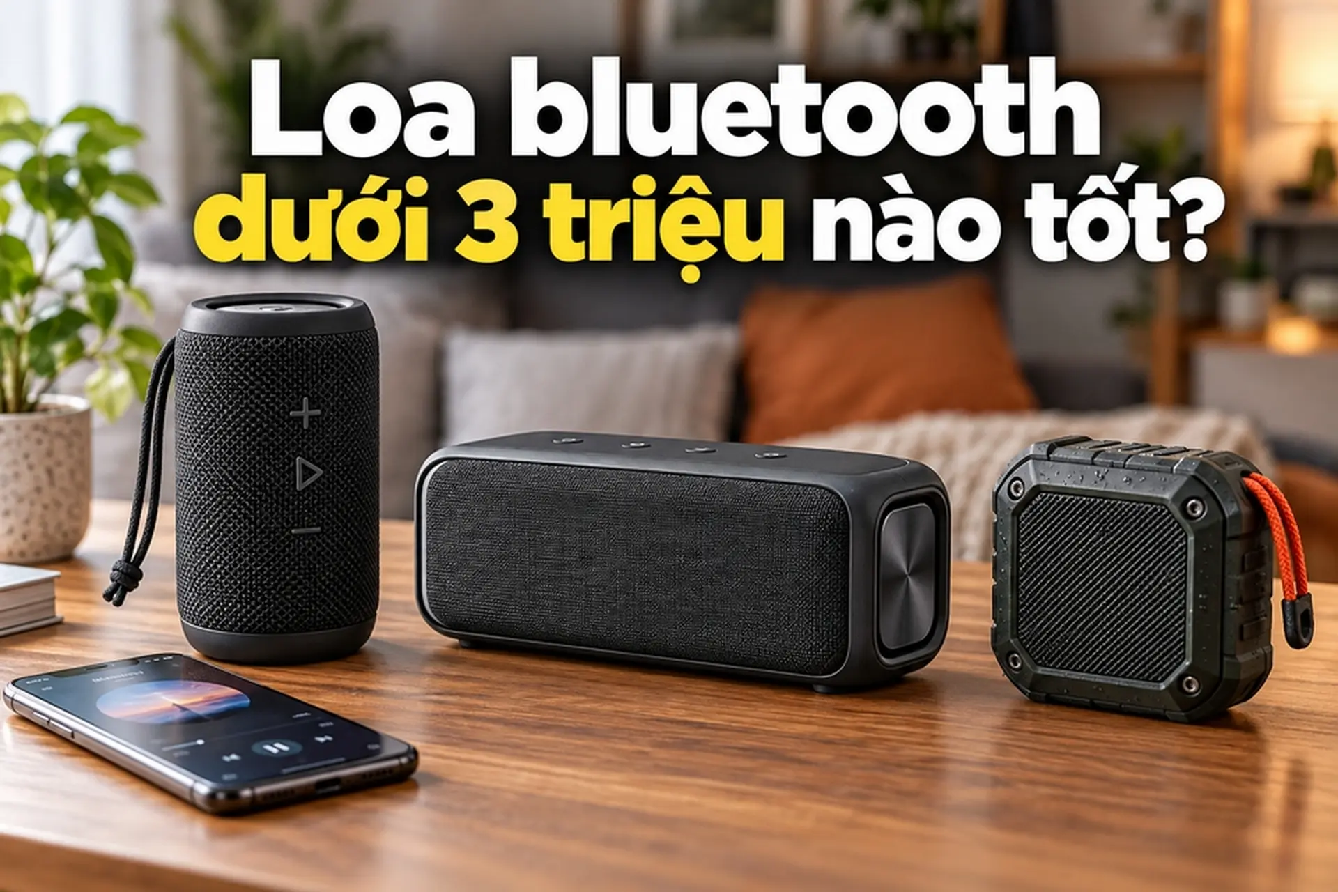 Loa Bluetooth dưới 3 triệu nào tốt? Gợi ý 8 mẫu đáng mua năm 2026, âm thanh hay và giá hợp lý