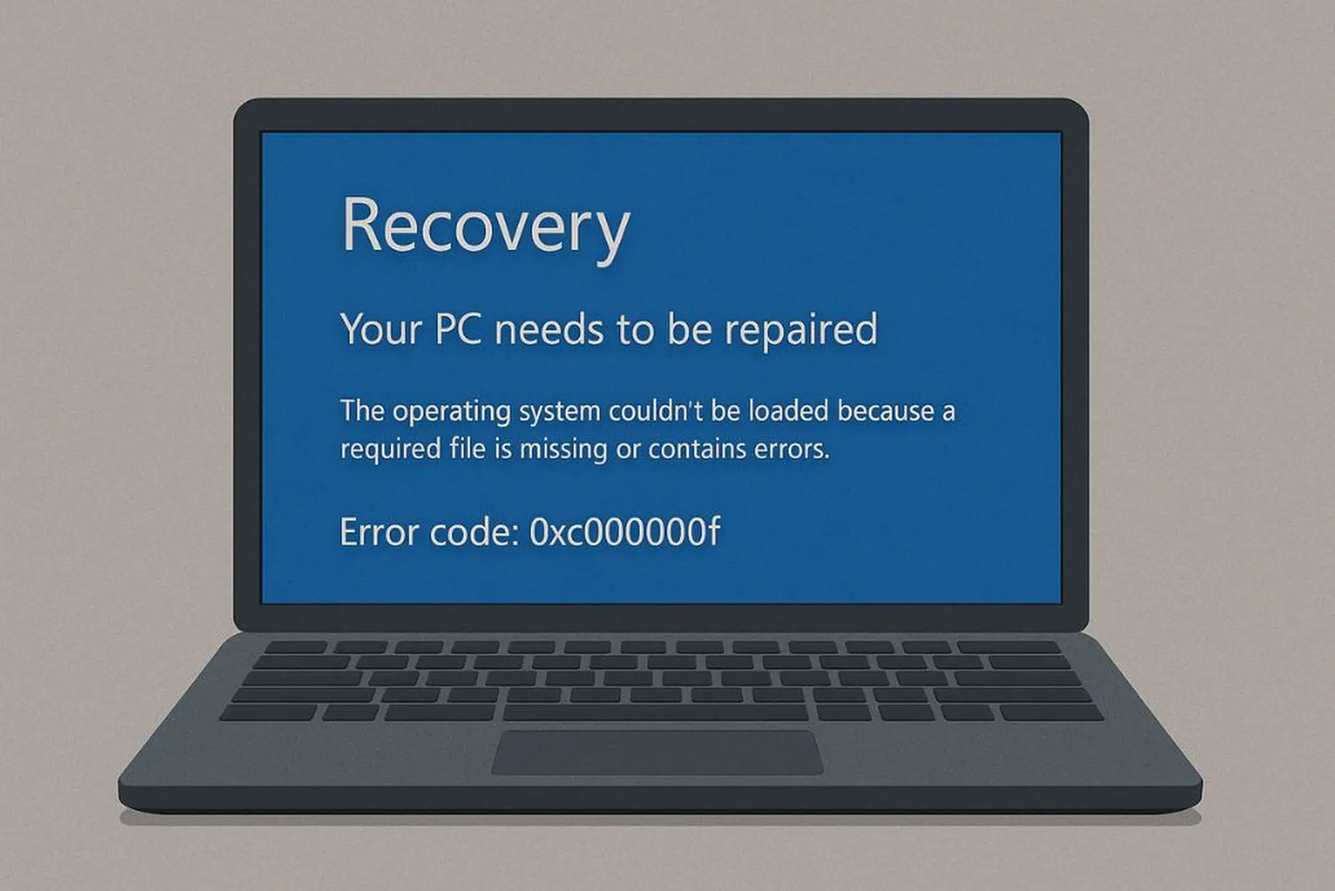 Hướng dẫn cách khắc phục lỗi 0xc00000f trên Windows giúp bạn khởi động lại máy tính nhanh chóng
