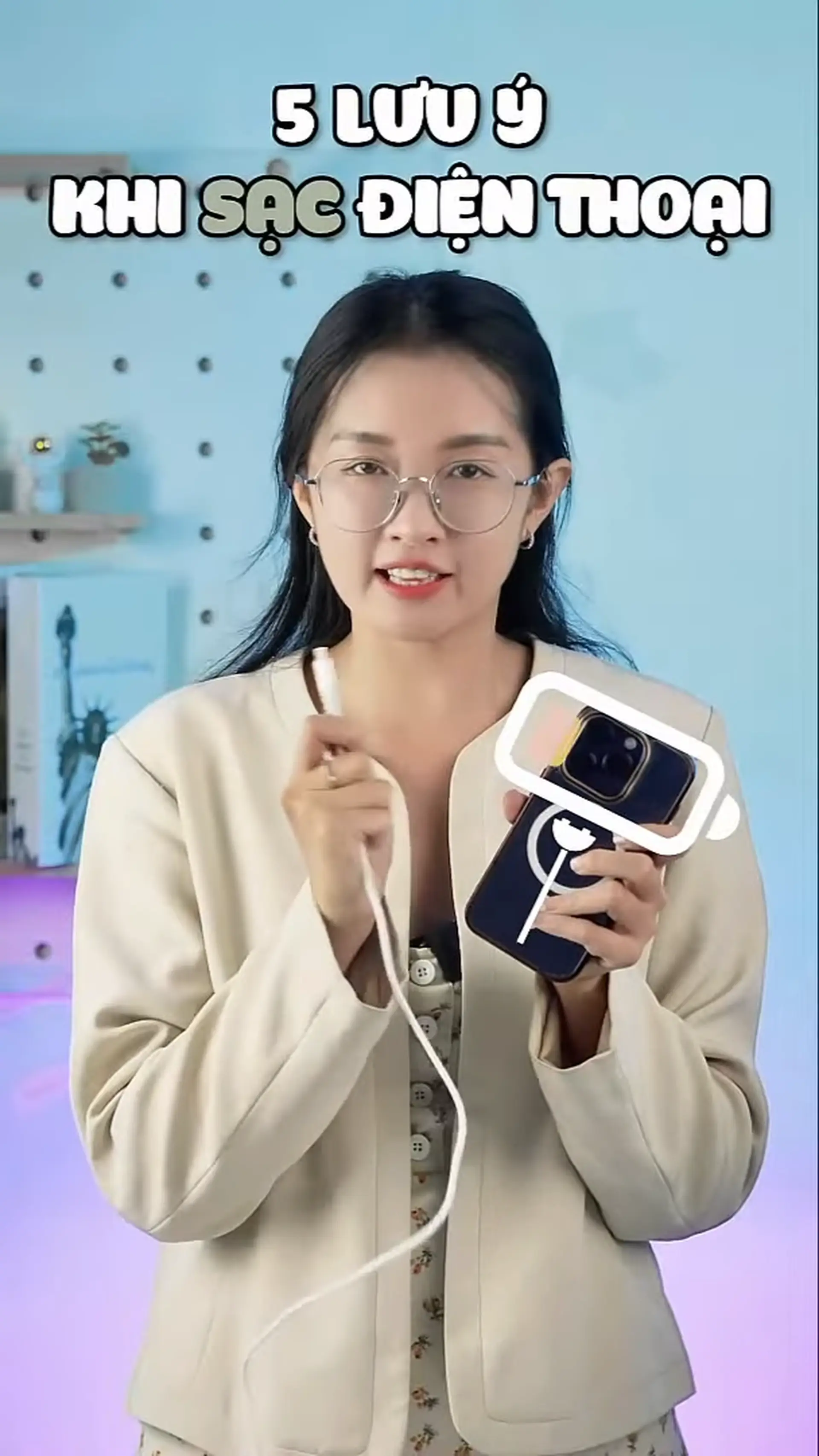 5 lưu ý khi sạc điện thoại