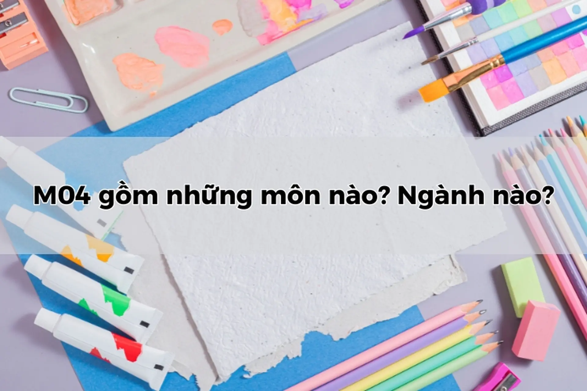 M04 gồm những môn nào? Ngành nào? Tìm hiểu chi tiết tổ hợp M04 và các ngành học phù hợp