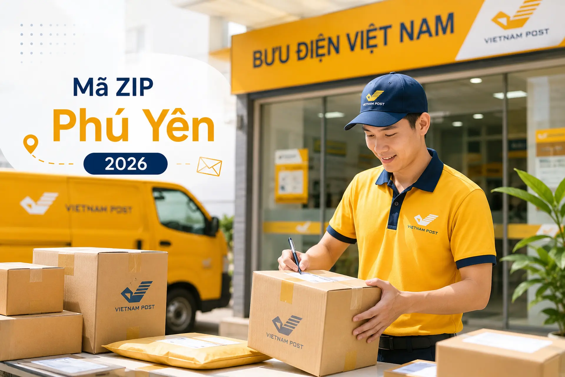 Mã ZIP Phú Yên 2026: Cập nhật mã bưu chính để điền địa chỉ khi gửi và nhận hàng
