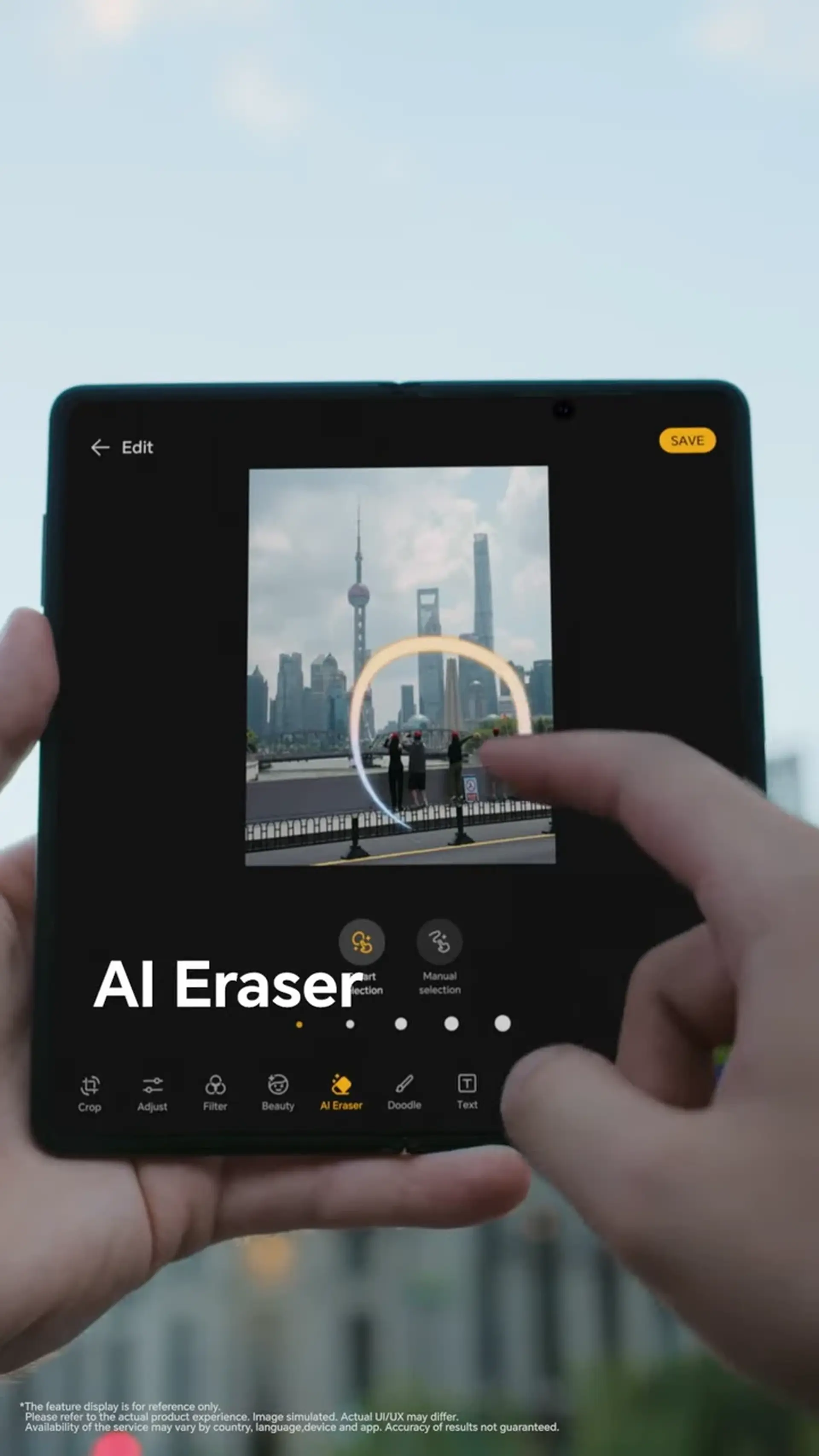 Loại bỏ mọi chi tiết gây nhiễu dễ dàng với AI Eraser