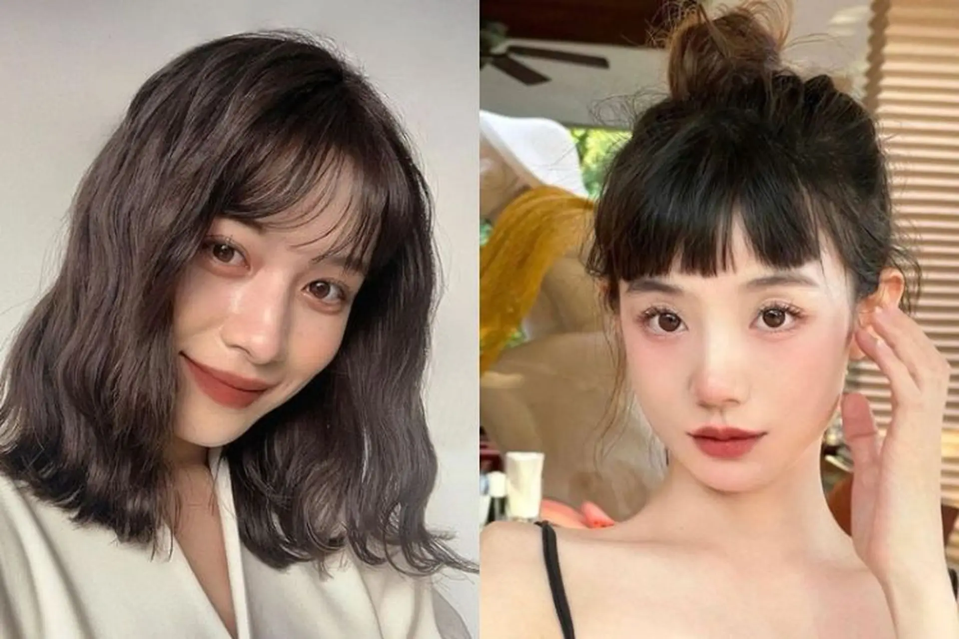 Kiểu tóc mái ngố dễ thương được yêu thích nhất 2024 cho các bạn trẻ thời thượng