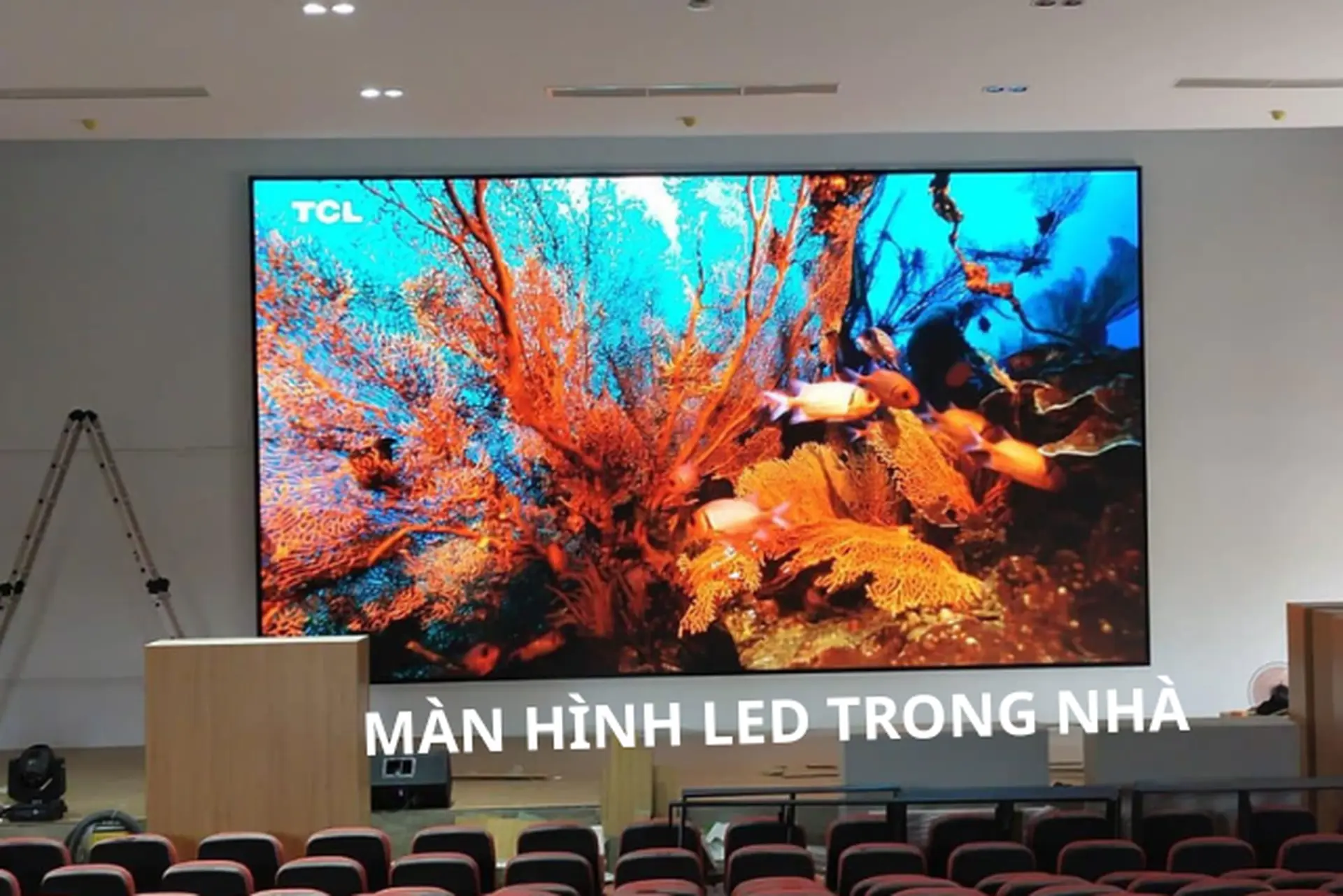 Màn hình LED trong nhà: Xu hướng hiển thị mới giúp doanh nghiệp thu hút khách hàng và tăng nhận diện thương hiệu mạnh mẽ
