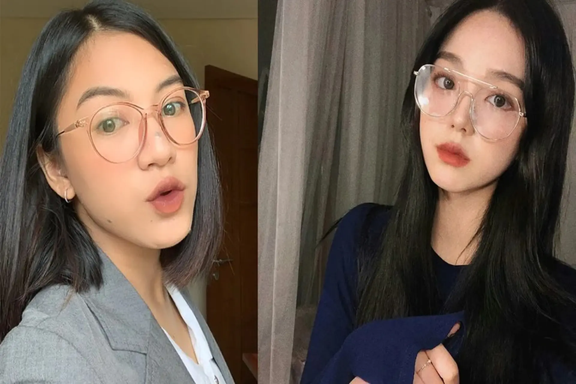 Mặt dài đeo kính gì? Bí quyết chọn kính phù hợp để gương mặt hài hòa, cuốn hút