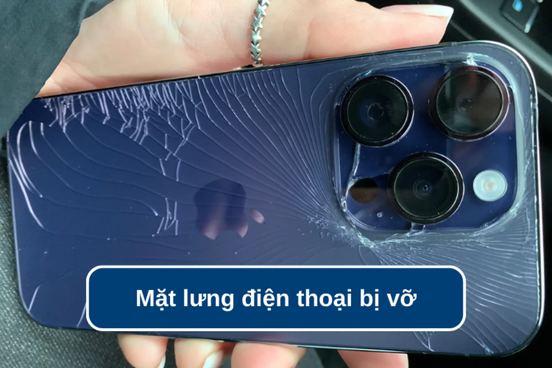 Mặt lưng điện thoại bị vỡ: Nguyên nhân và cách khắc phục hiệu quả
