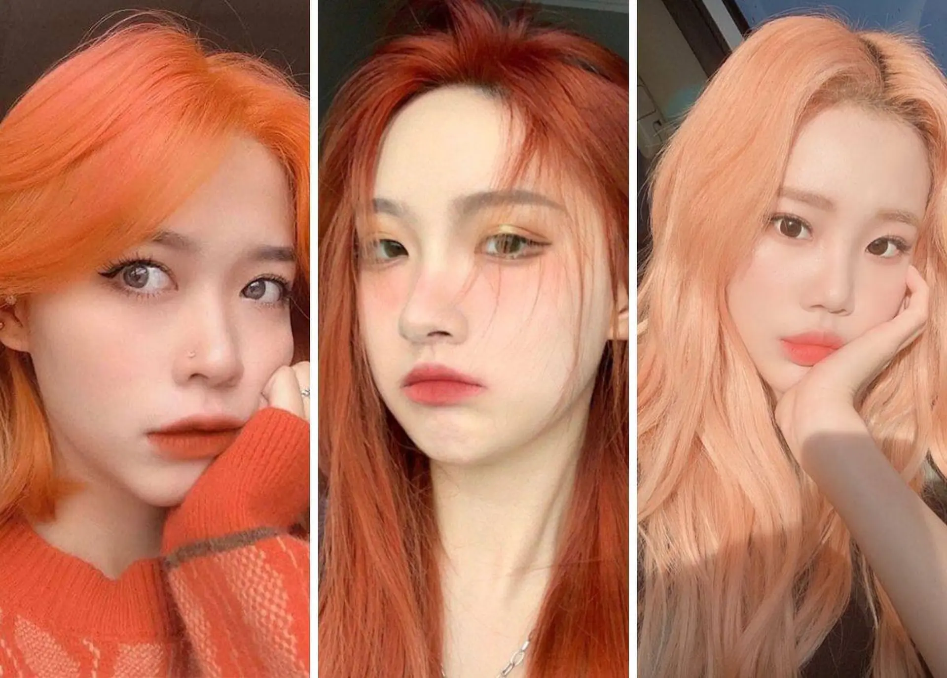 Nhuộm màu nâu cam có phải tẩy tóc không? Bật mí 5 tông màu nâu cam cực kỳ sành điệu cho các nàng