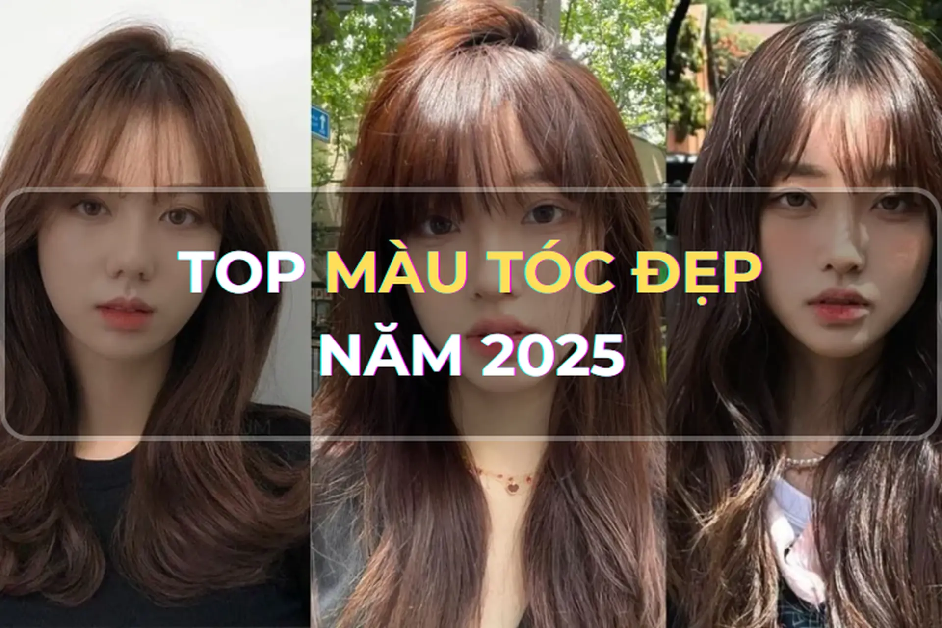 Mách bạn top những màu tóc đẹp 2025 - Bứt phá phong cách với những gam màu thời thượng và hot nhất