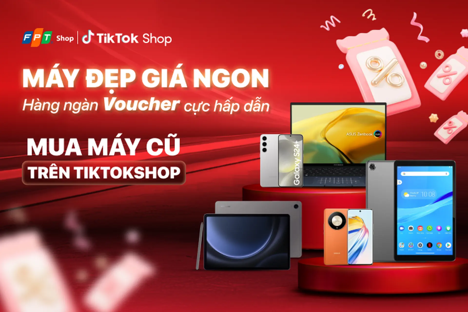 FPT Shop chính thức bán Máy cũ trên TikTok Shop với mức giá siêu hấp dẫn
